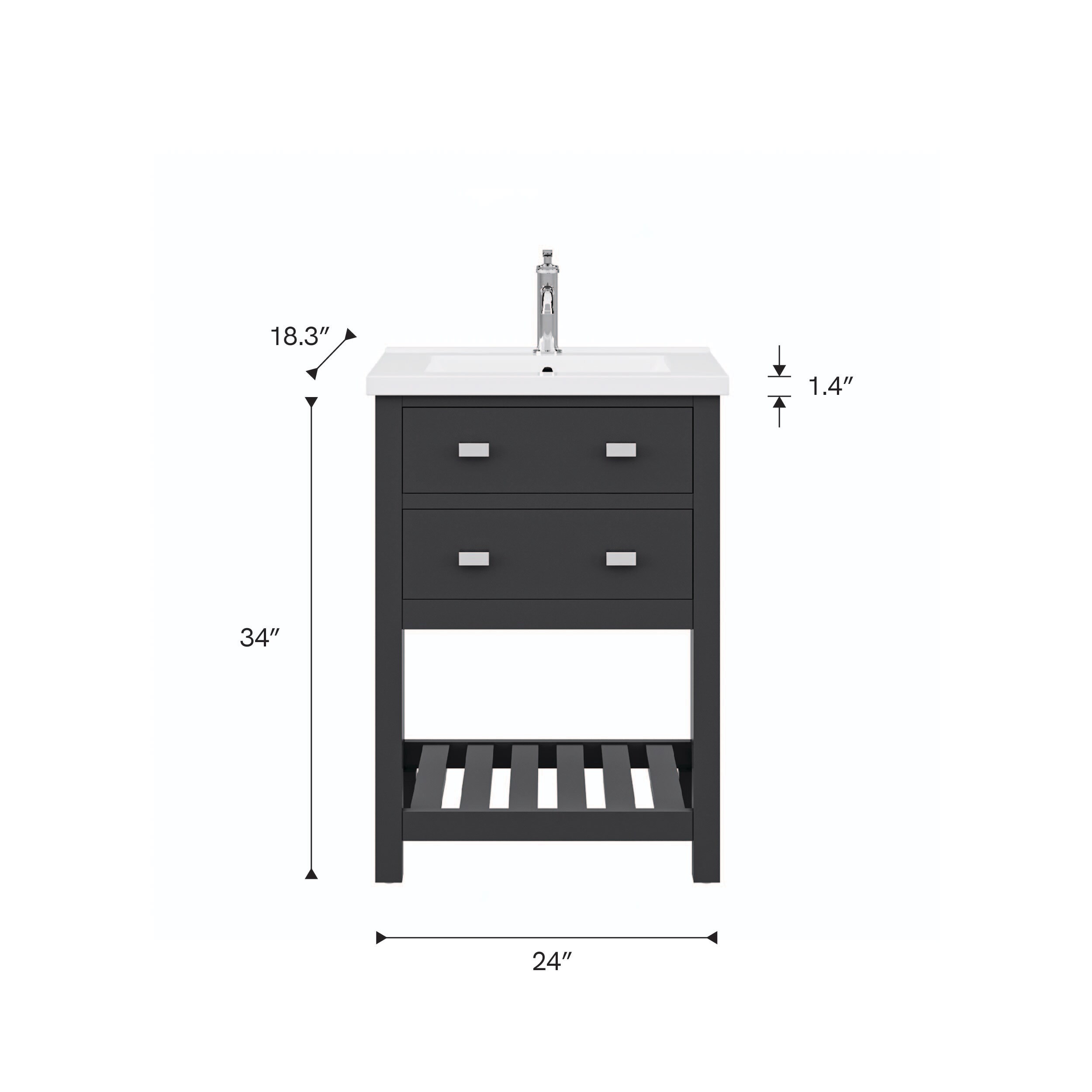 Water Creation VI24CR01ES-000000000 Bath-Vanity-Combo - View #7