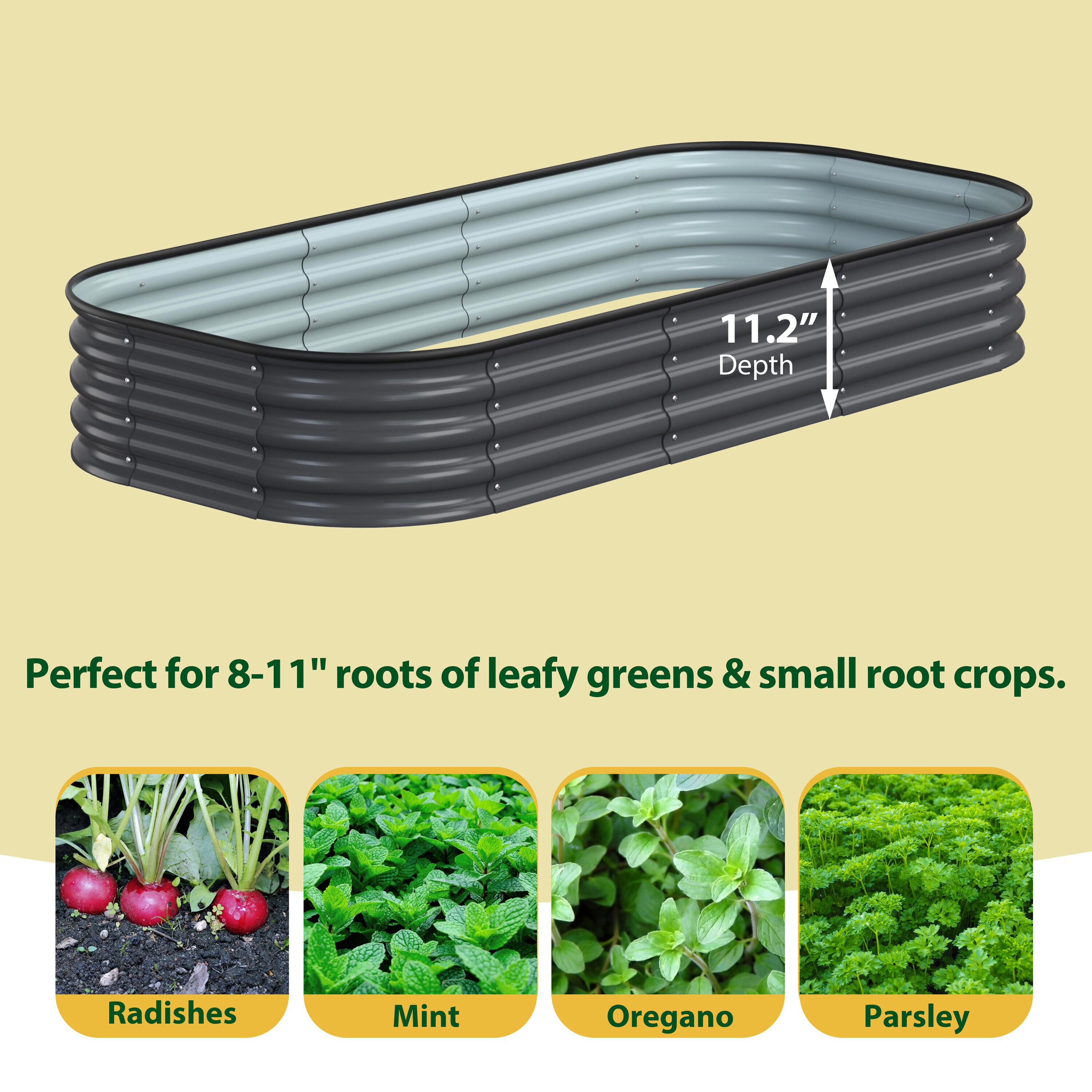 VEIKOUS PG0102-36-GY Raised-Garden-Beds - View #8