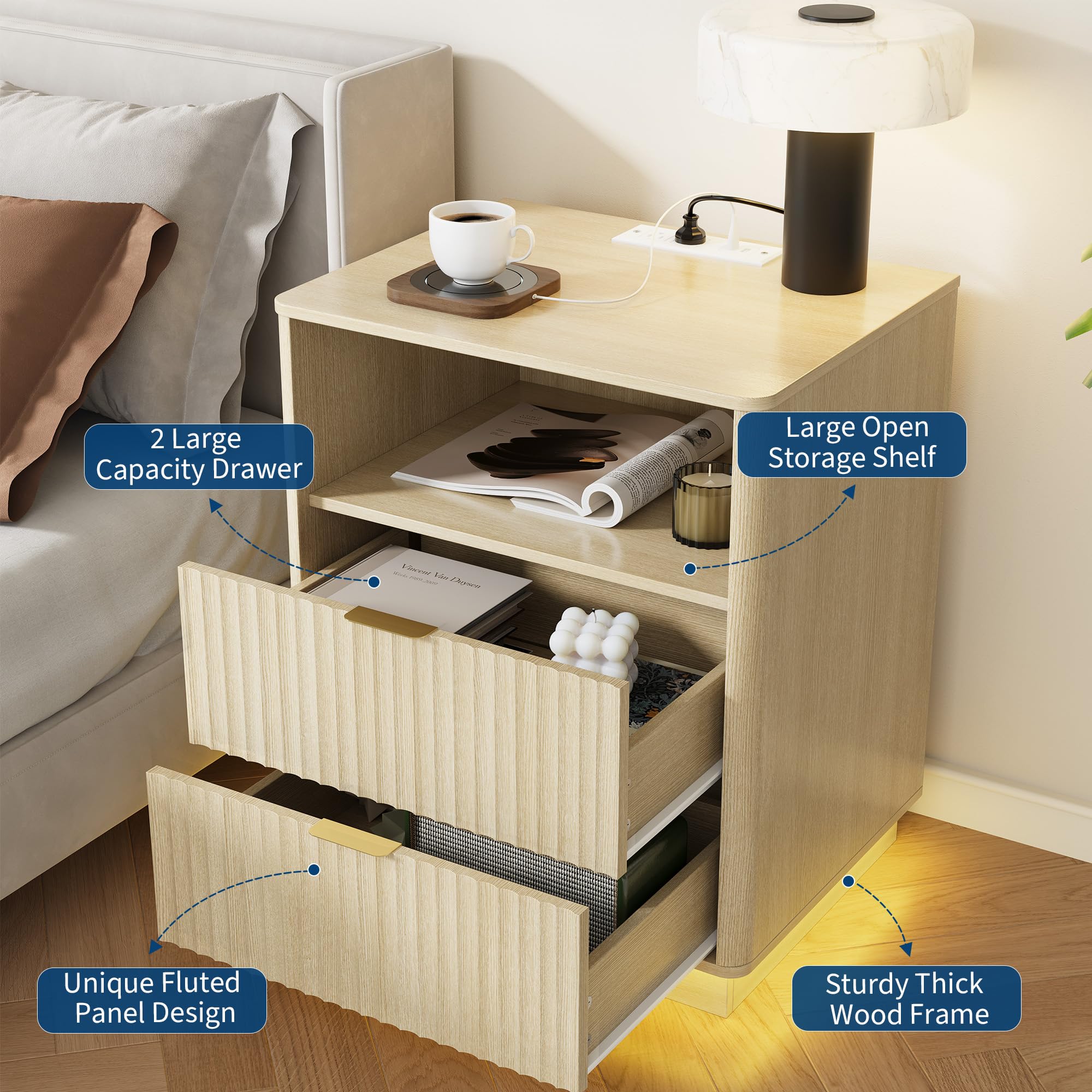 Aoile CKQ-SBX-N7 nightstands - View #3