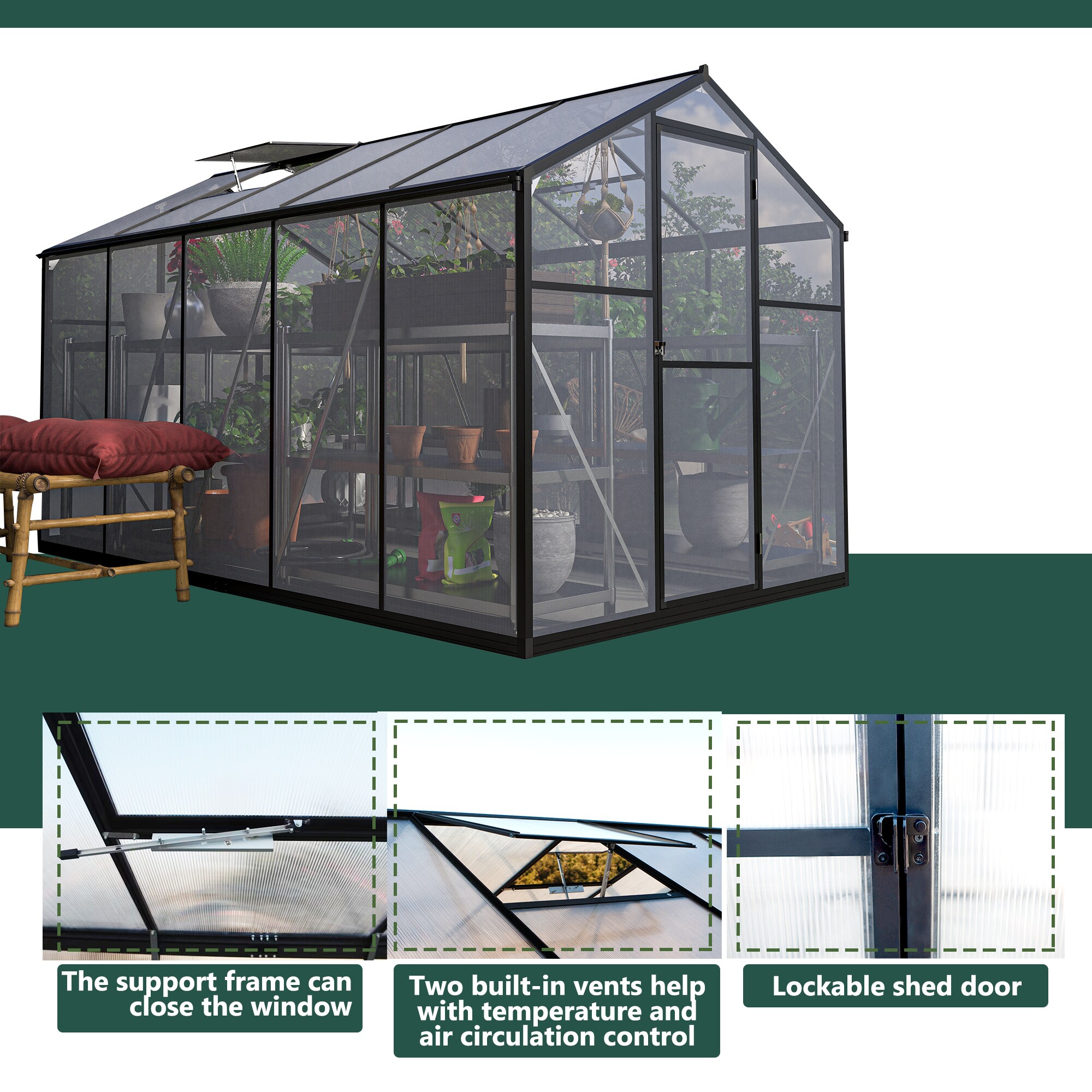 Anysun AS-PGG1M01059-W0 greenhouses - View #3