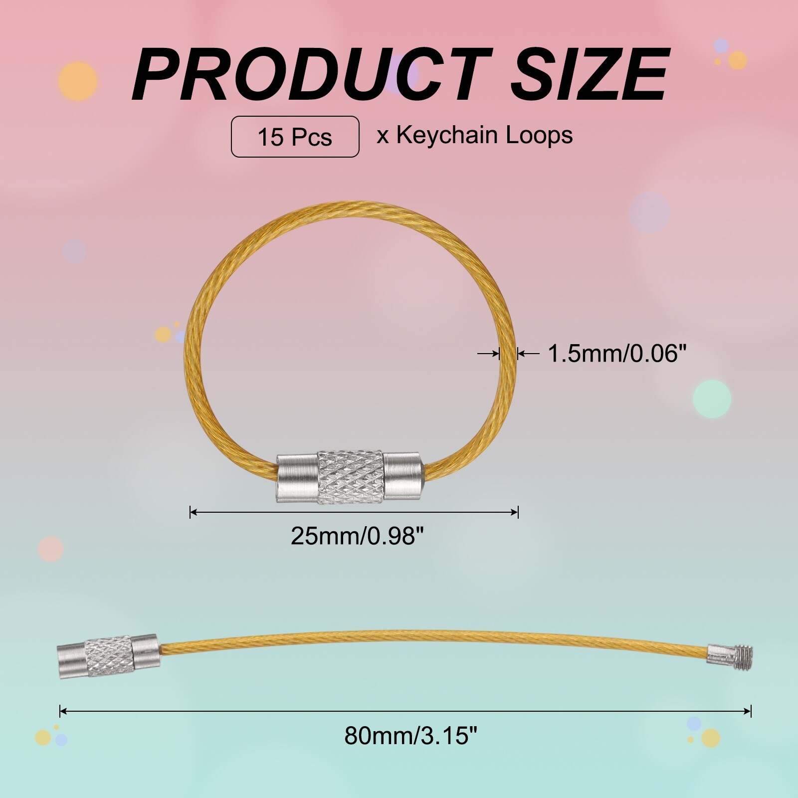 Unique Bargains S26021100UX5286 Key-Accessories - View #2