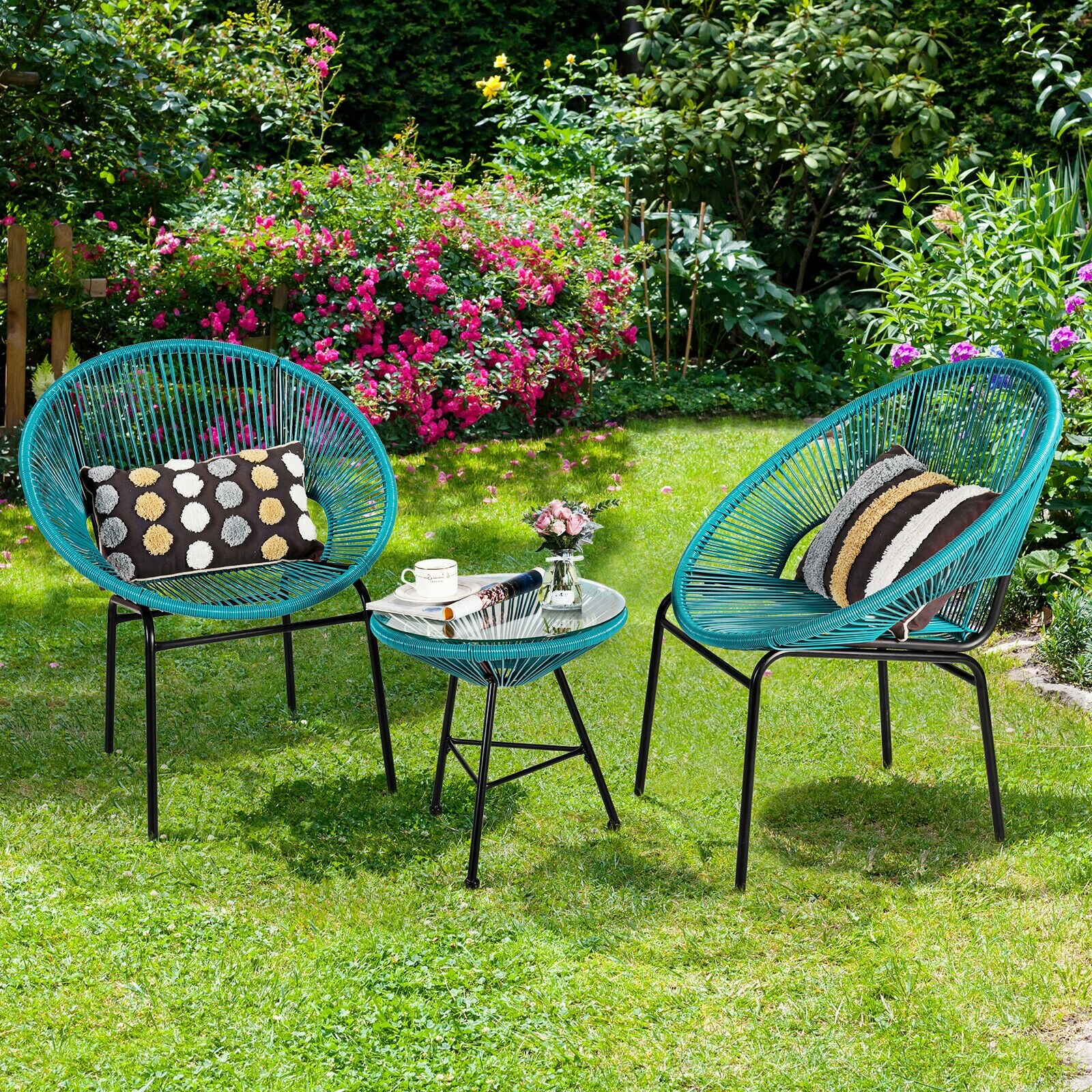 Slickblue D-CO-NG18966WH Patio-Dining-Sets - View #3