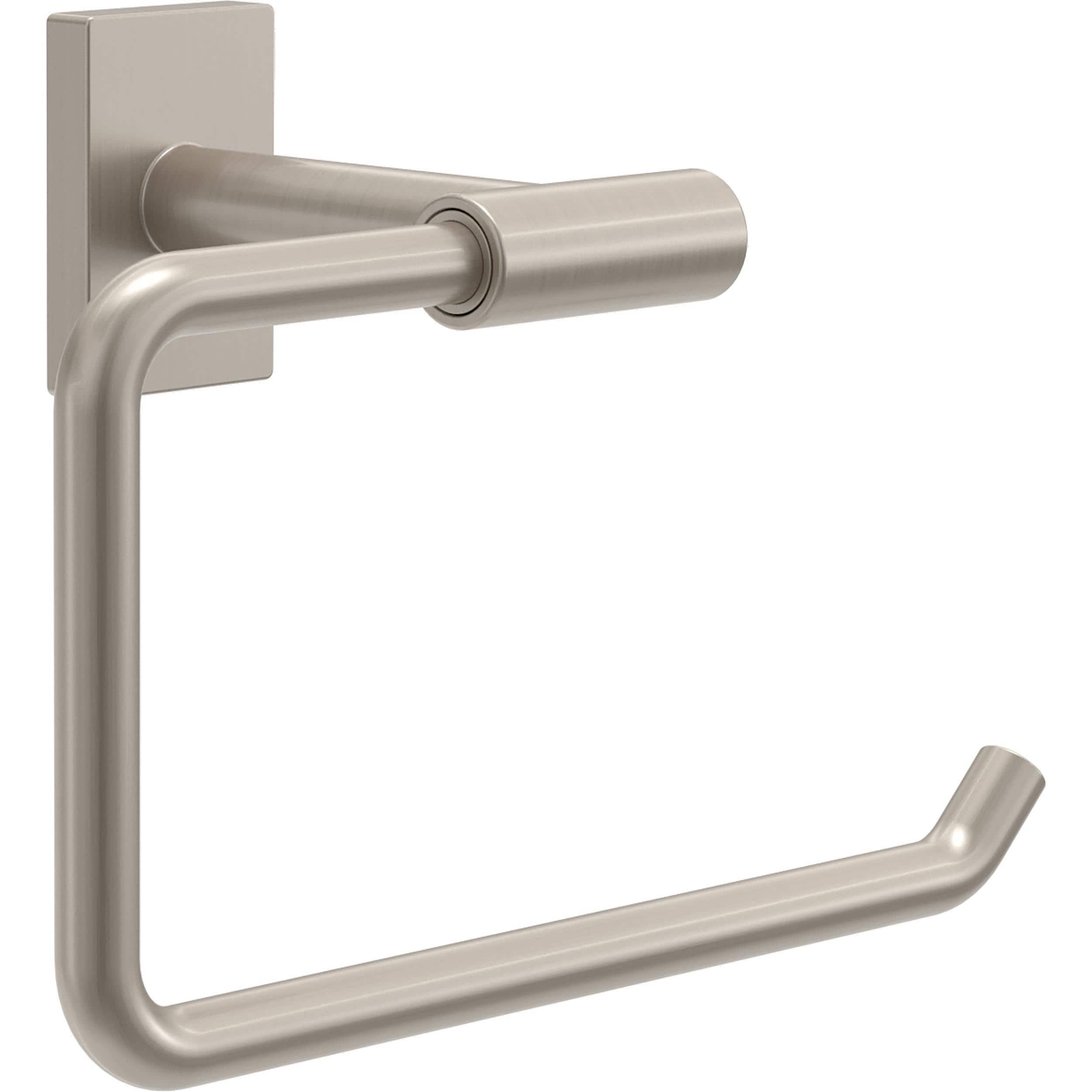 Franklin Brass HRT50-SN Hartwell Satin Nickel Wall mount Euro Toilet Paper Holder 1 -Rolls
