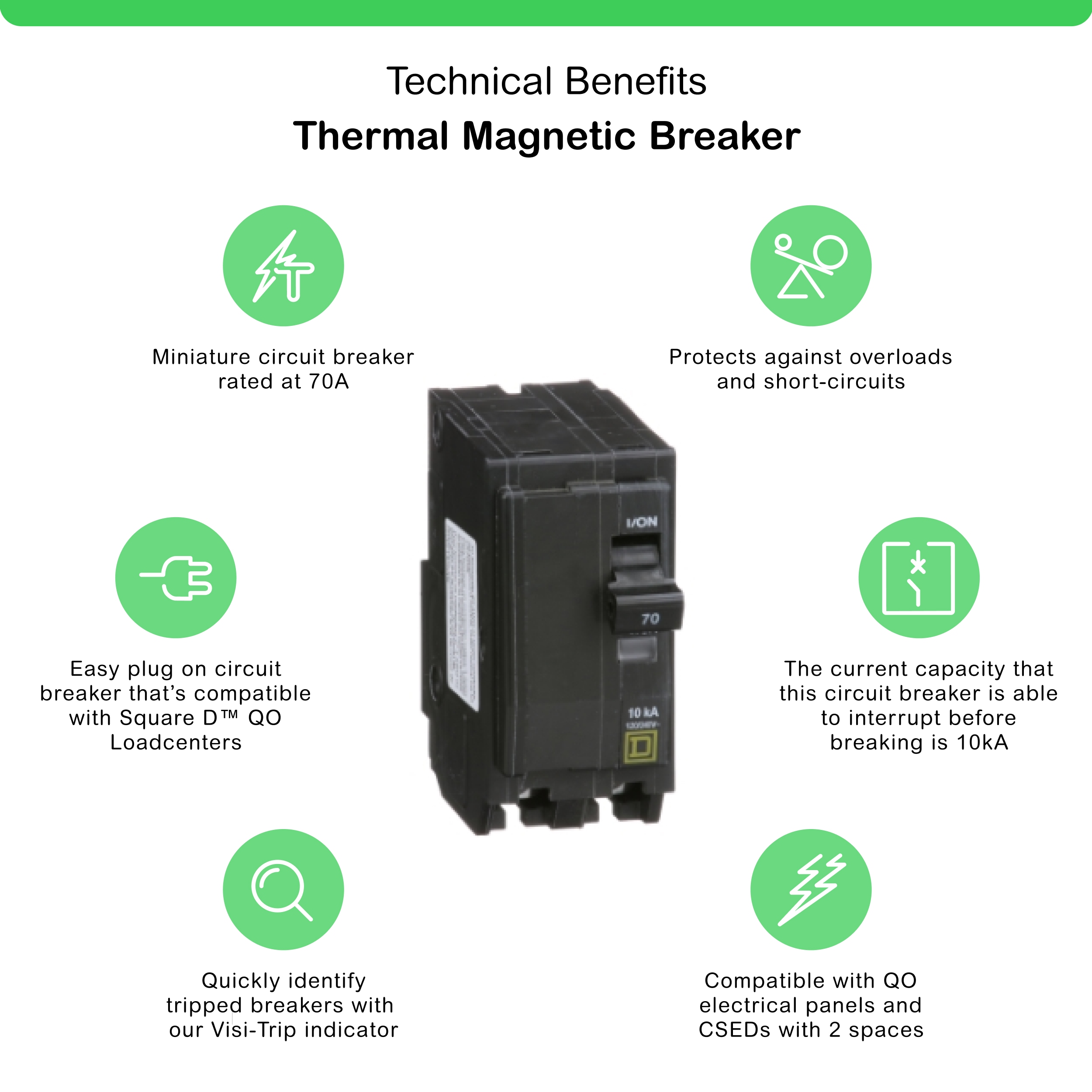 Square D QO270CP Circuit-Breakers - View #2