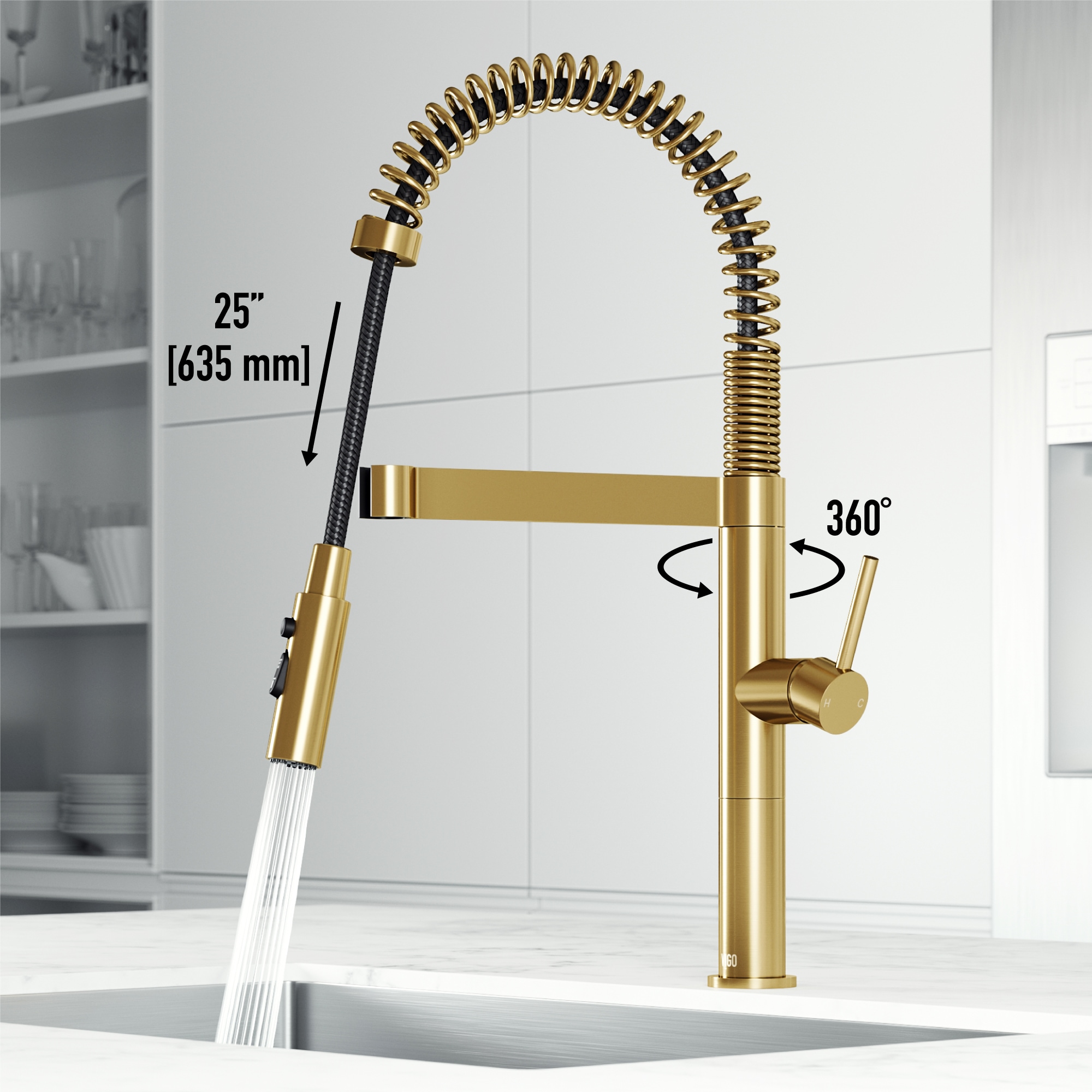 VIGO VG02052MG Kitchen-Faucets - View #5