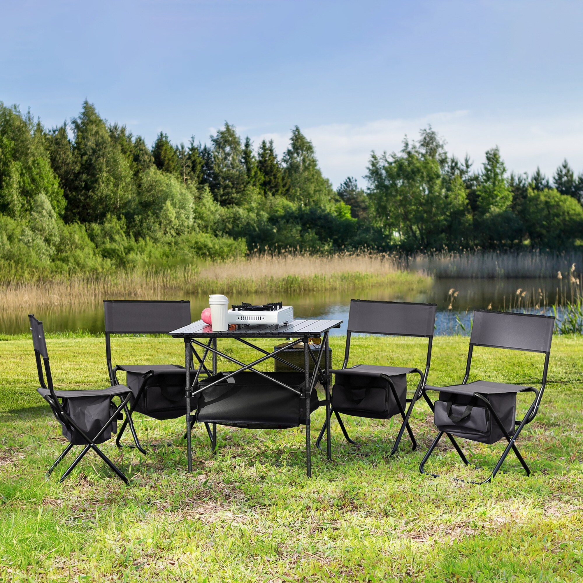 LIVIZA GGJCP001GY4-T2 Beach-Camping-Chairs - View #4