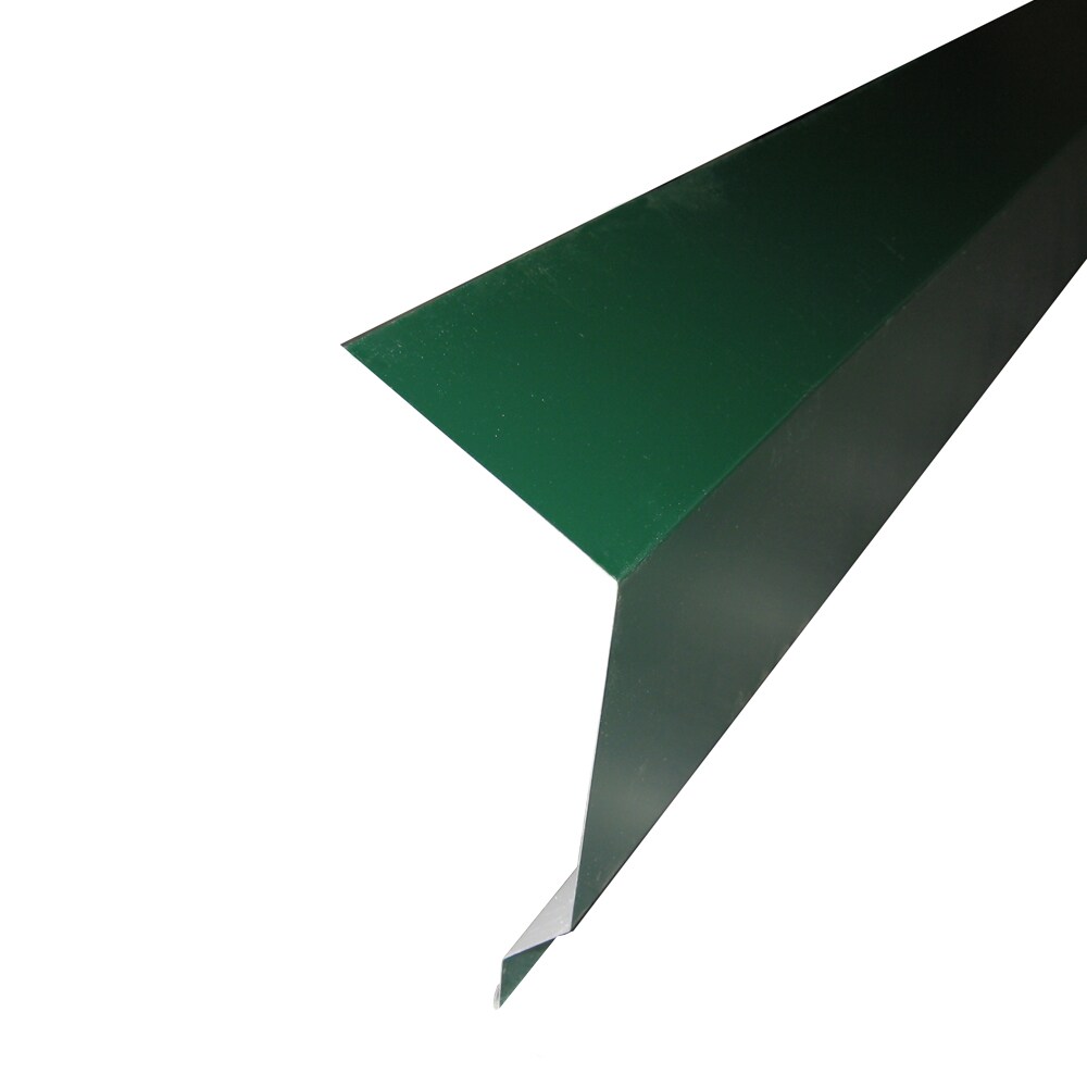 Metal Sales Eave Flashing 3.5-in x 10.5-ft Denali Green Ms Colorfast45 ...