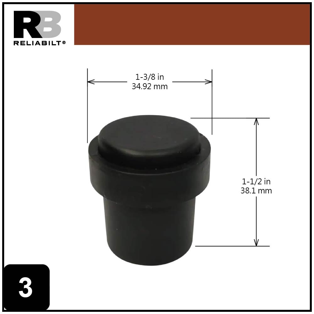 RELIABILT 32566PKBLG Door-Bumpers-Stops2 - View #3