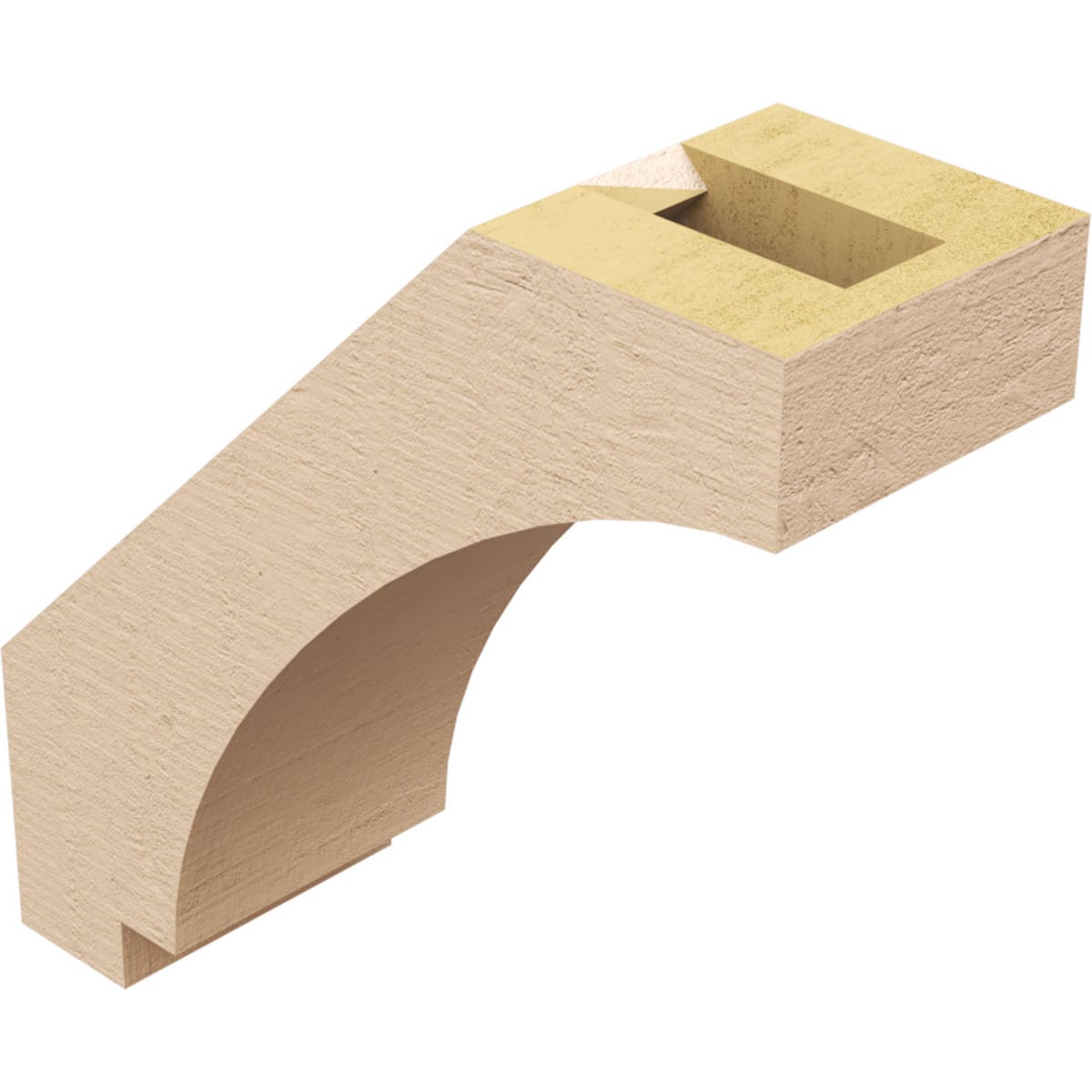 Ekena Millwork BRCUR03X08X08IMPRCPR braces - View #6