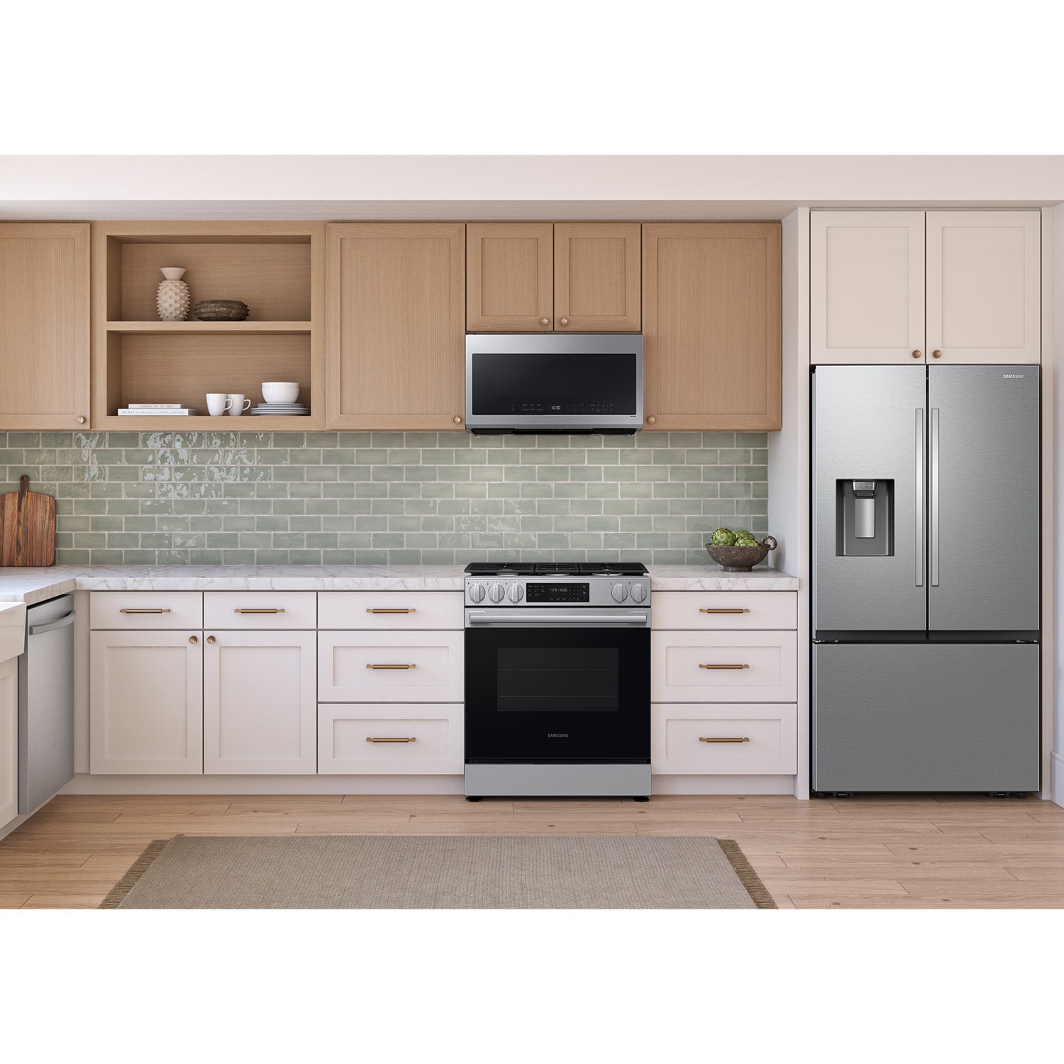 Samsung NSG70H60SR Freestanding-Gas-Ranges - View #3