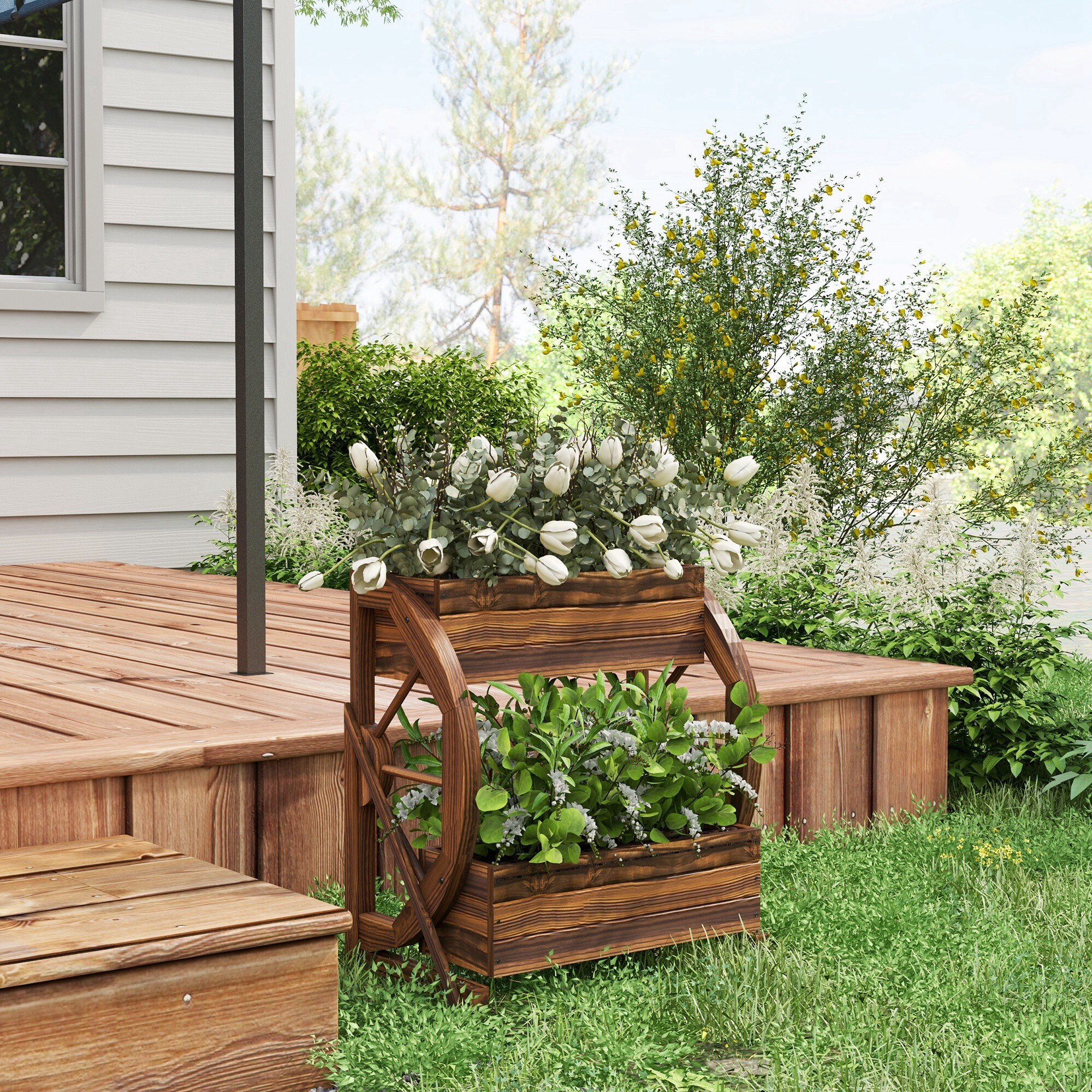Outsunny 84H-031V00TN Raised-Garden-Beds - View #7
