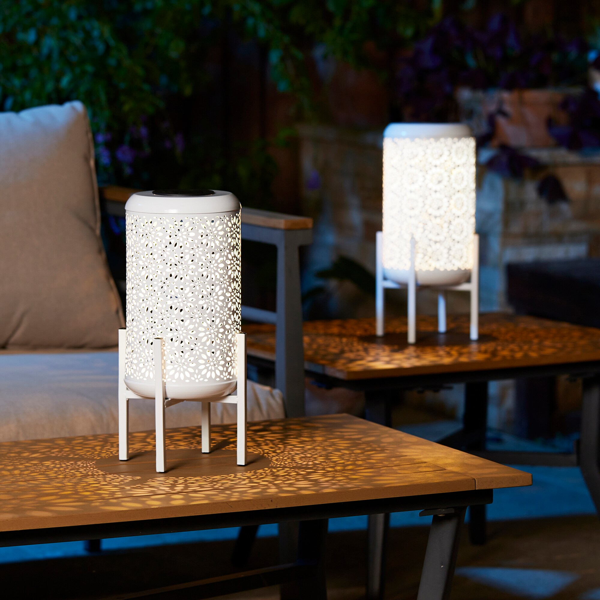 Glitzhome 2023300079 Outdoor-Decorative-Lanterns - View #3