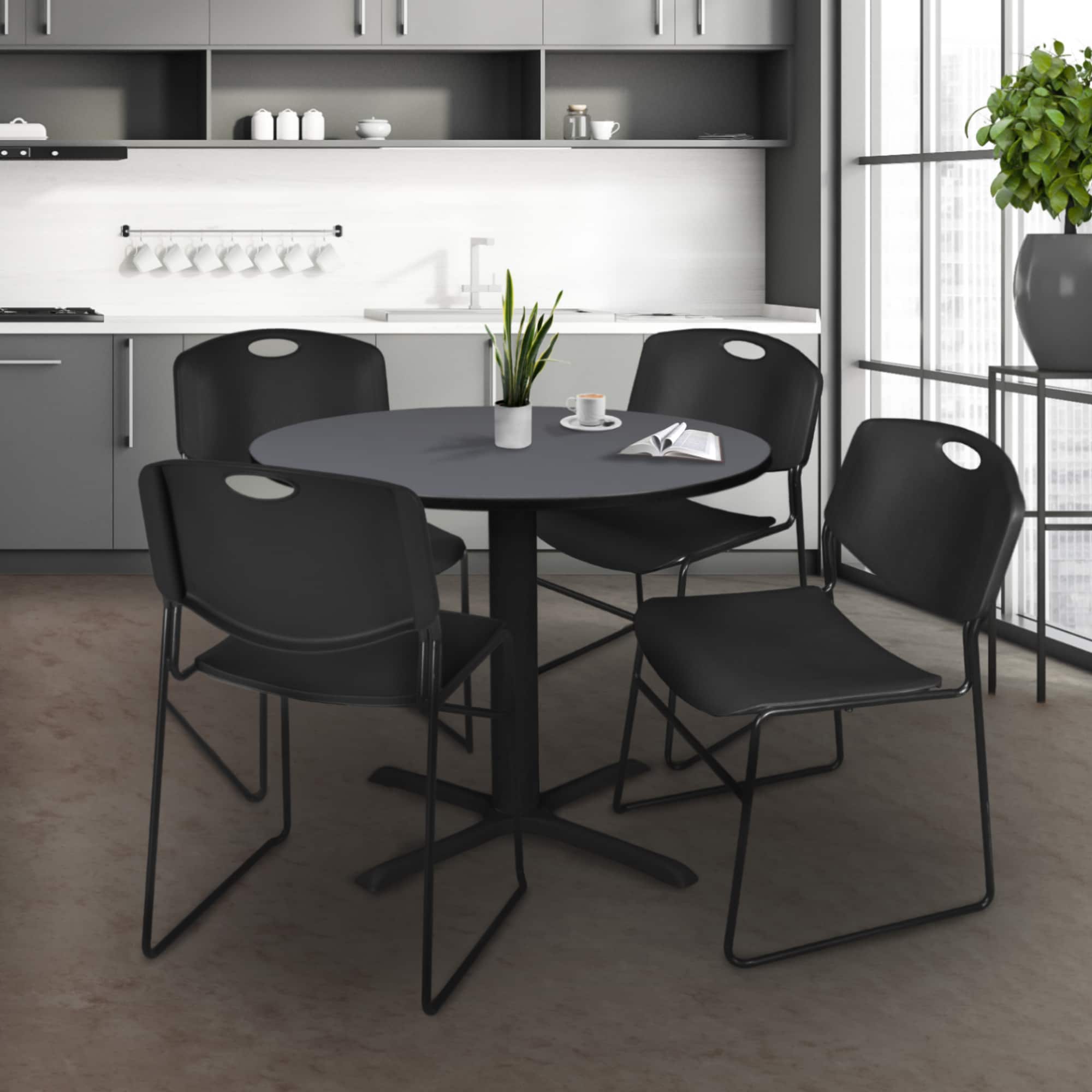 Regency TB36RNDGY44BK Office-Tables - View #9