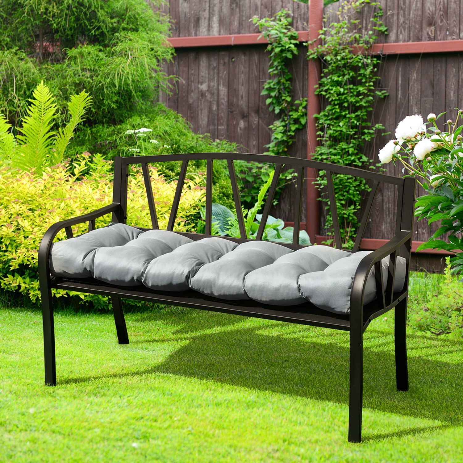WELLFOR TDJ10878GR Patio-Furniture-Cushions - View #7