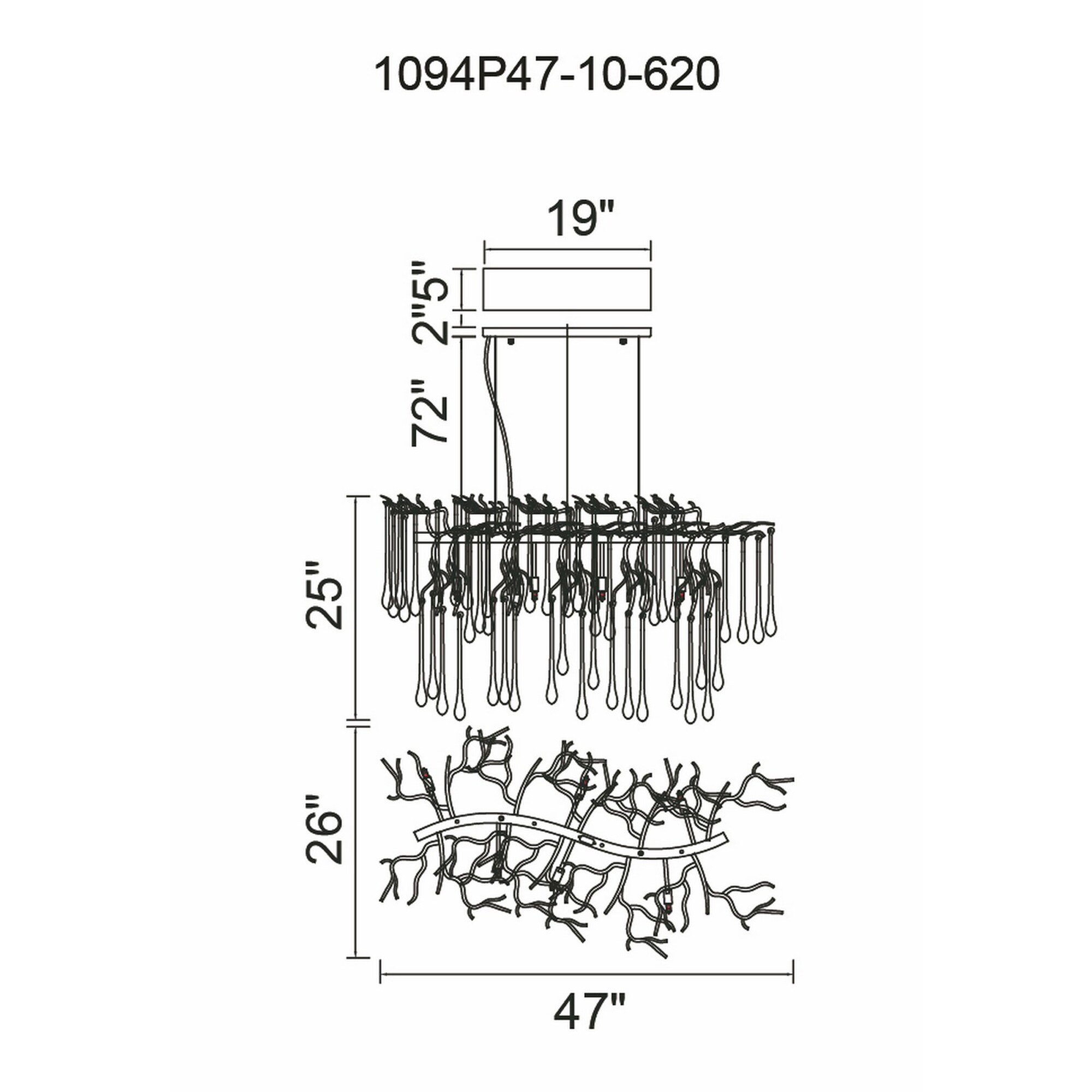 CWI Lighting 1094P47-10-620 b090015 - View #9