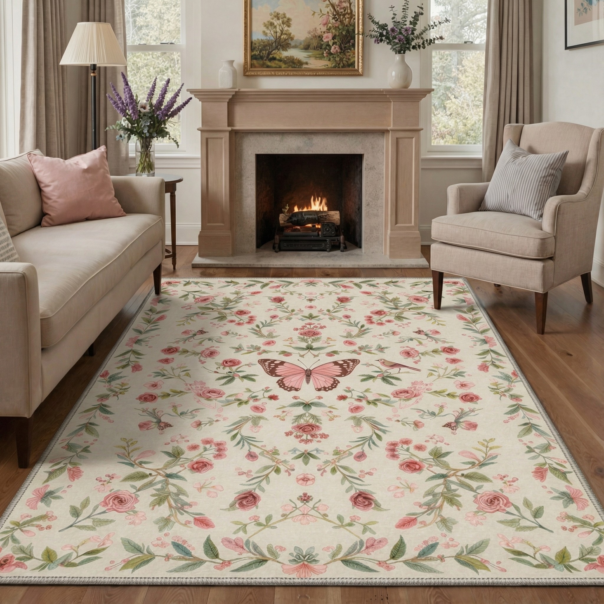 BAVNI ARF2618-PETAL-2X3 rugs - View #4