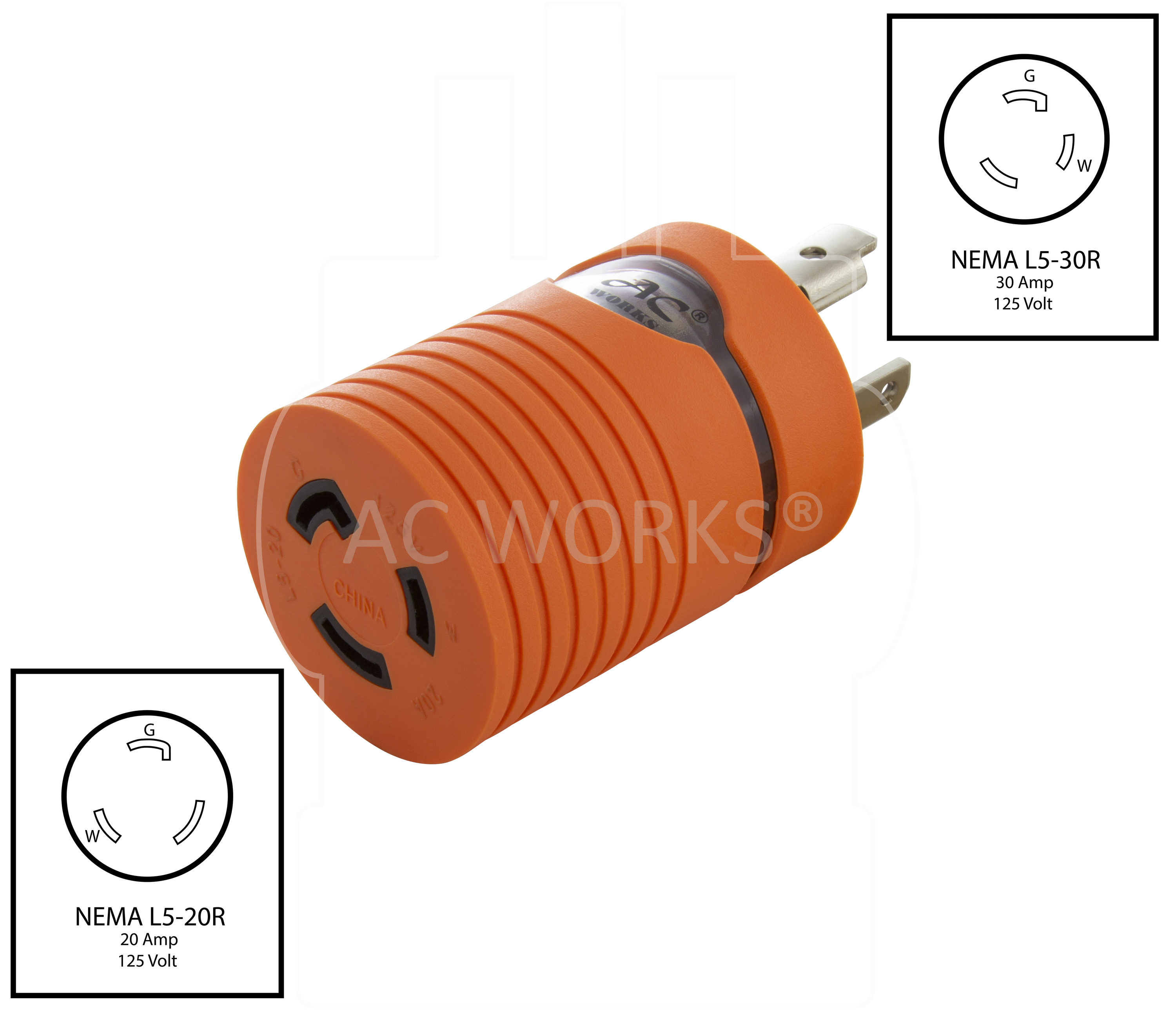 AC WORKS ADL530L520 Power-Outlet-Taps - View #2