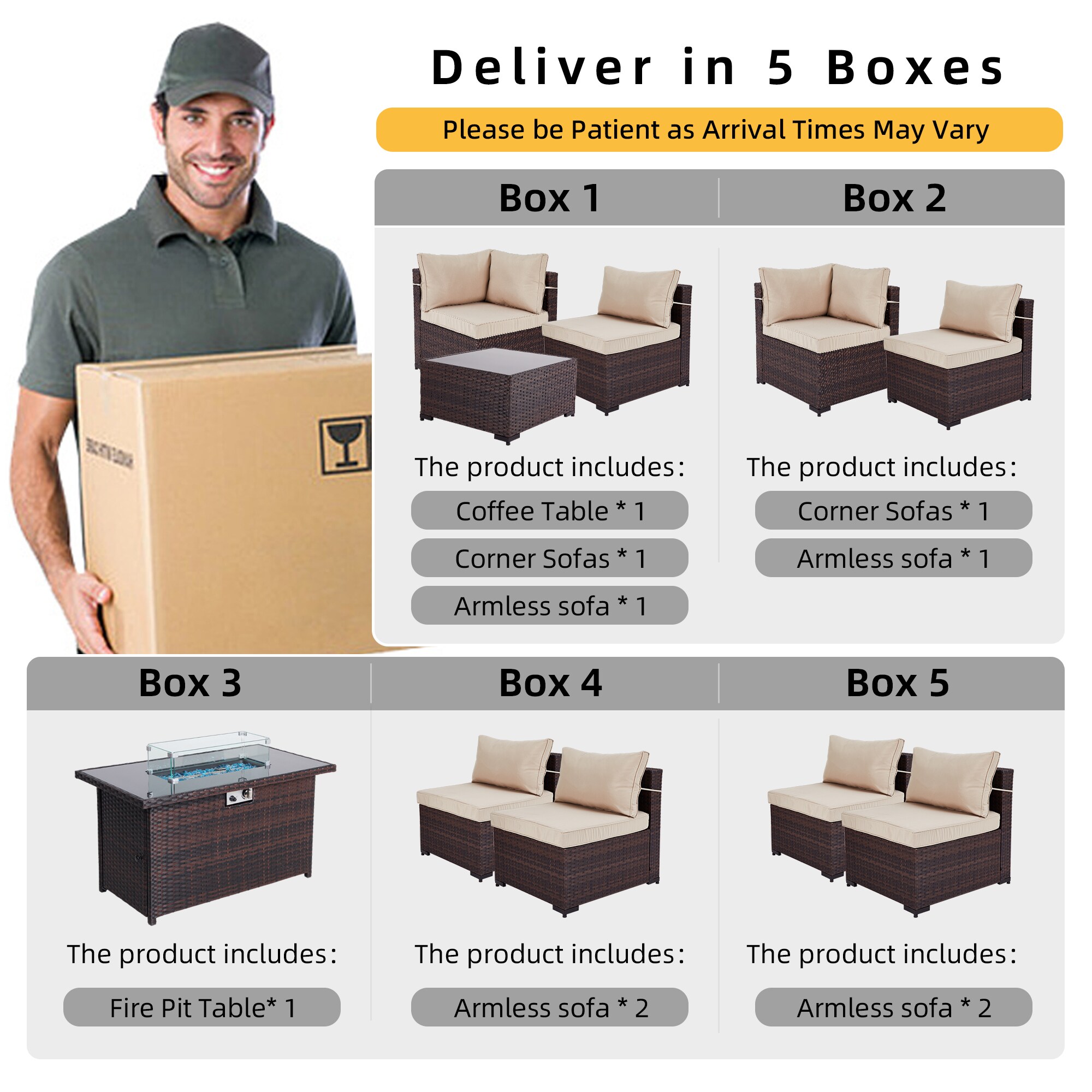 Patio Watcher TBSF-AB2C-B43TB Patio-Conversation-Sets - View #10