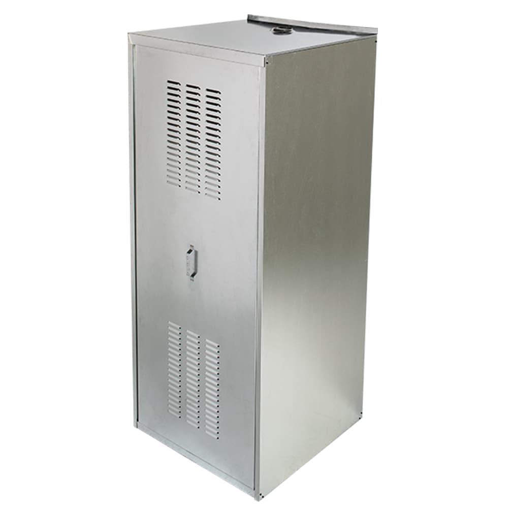 HoldRite QS-E36-B Quick Shed Steel Enclosure For 120-Gallon For Electric/Gas tank Water Heater