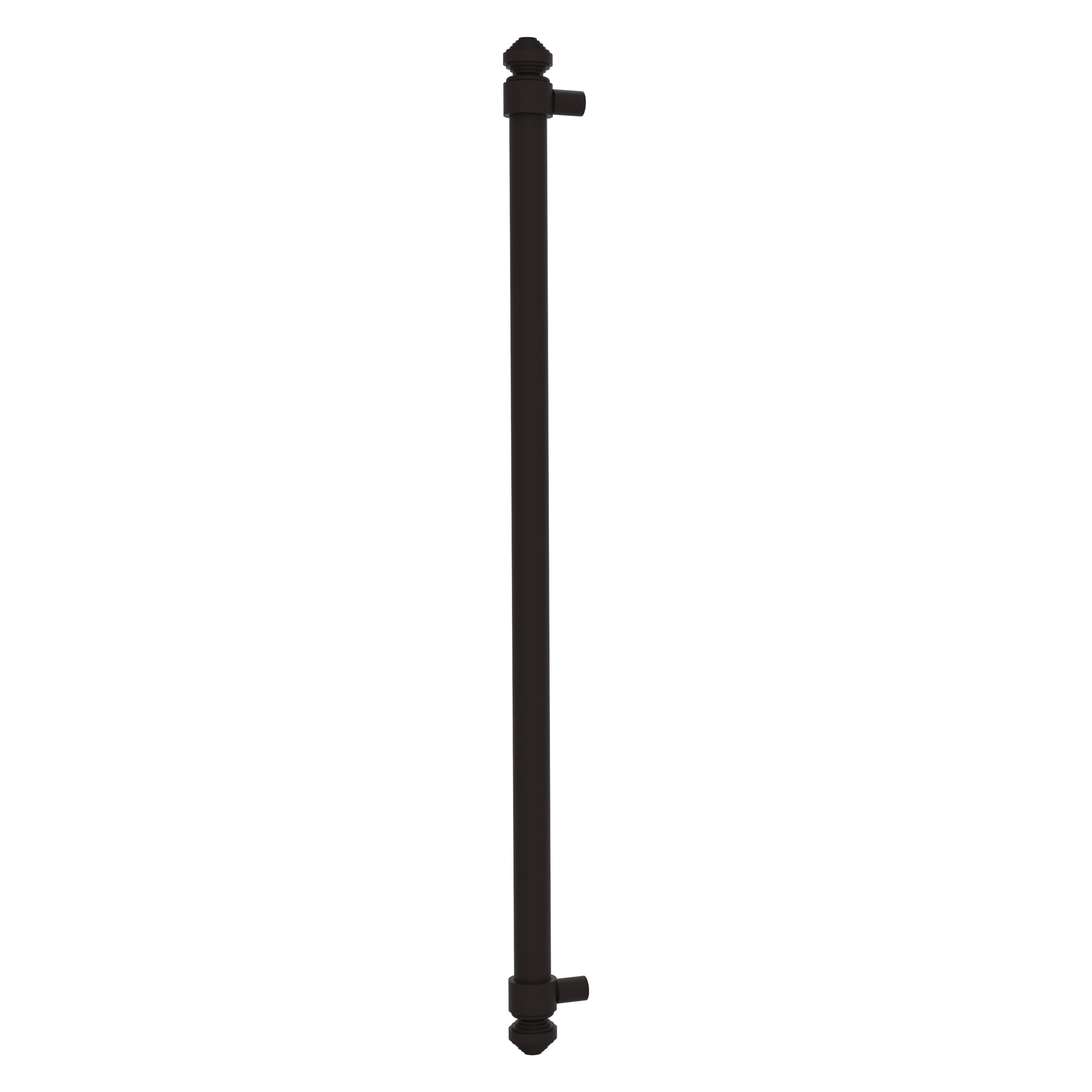 Allied Brass SB-30-RP-ORB Southbeach 18-in , 457mm Center to Center Oil Rubbed Bronze Dual Mount Cylindrical Bar For Use on Appliances Drawer Pulls
