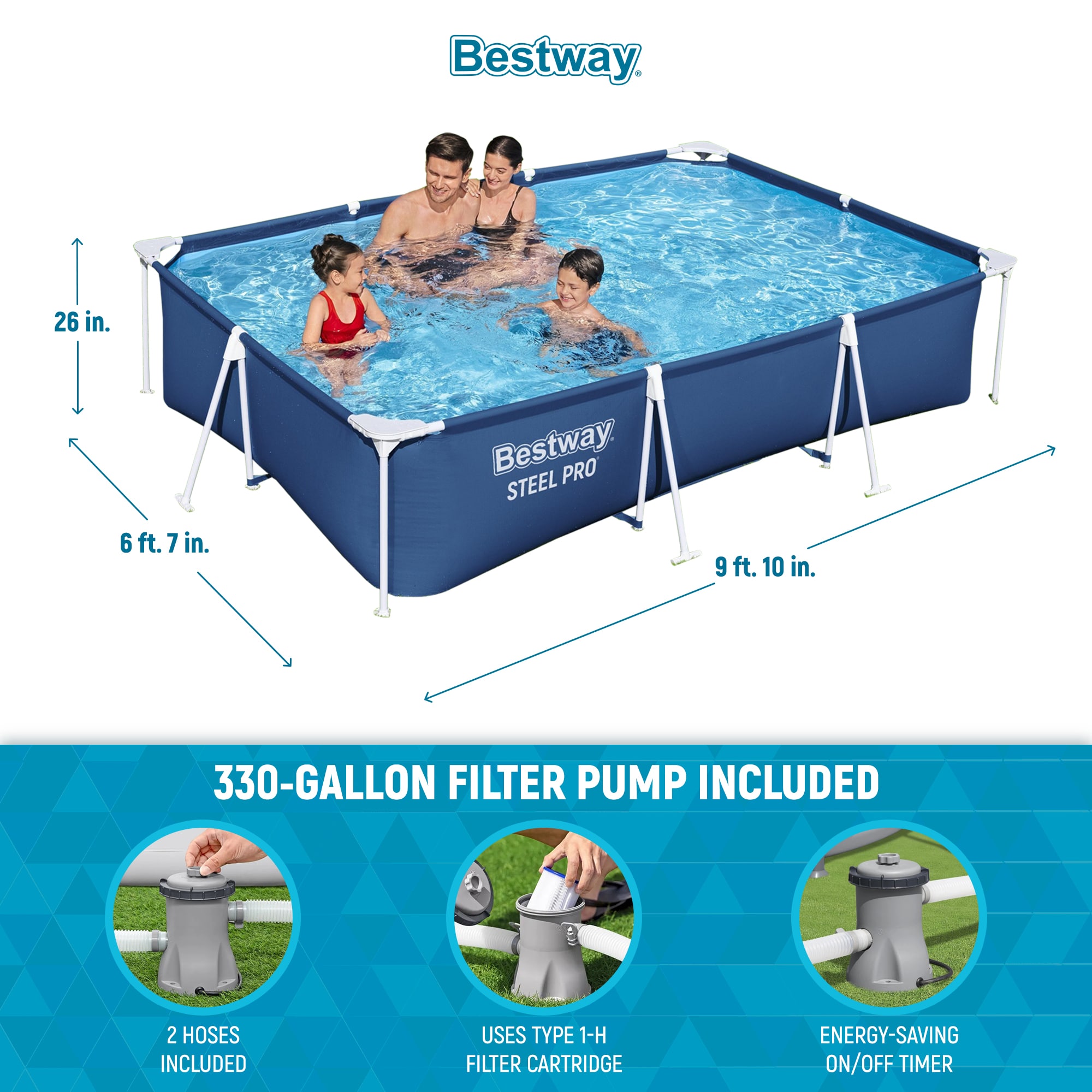 Bestway 88447 Above-Ground-Pools - View #3