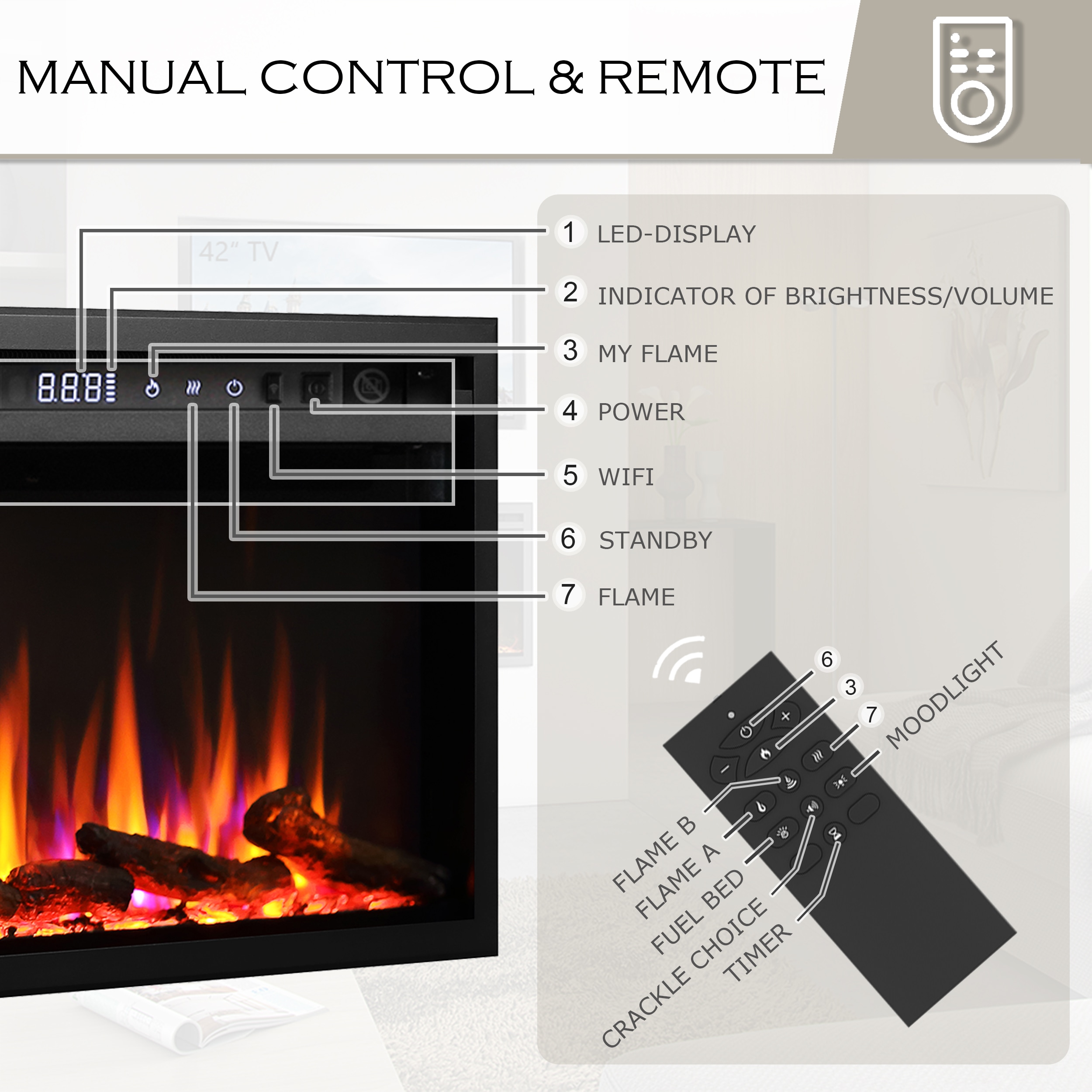 EdenDirect NLCD041941 Electric-Fireplaces - View #7