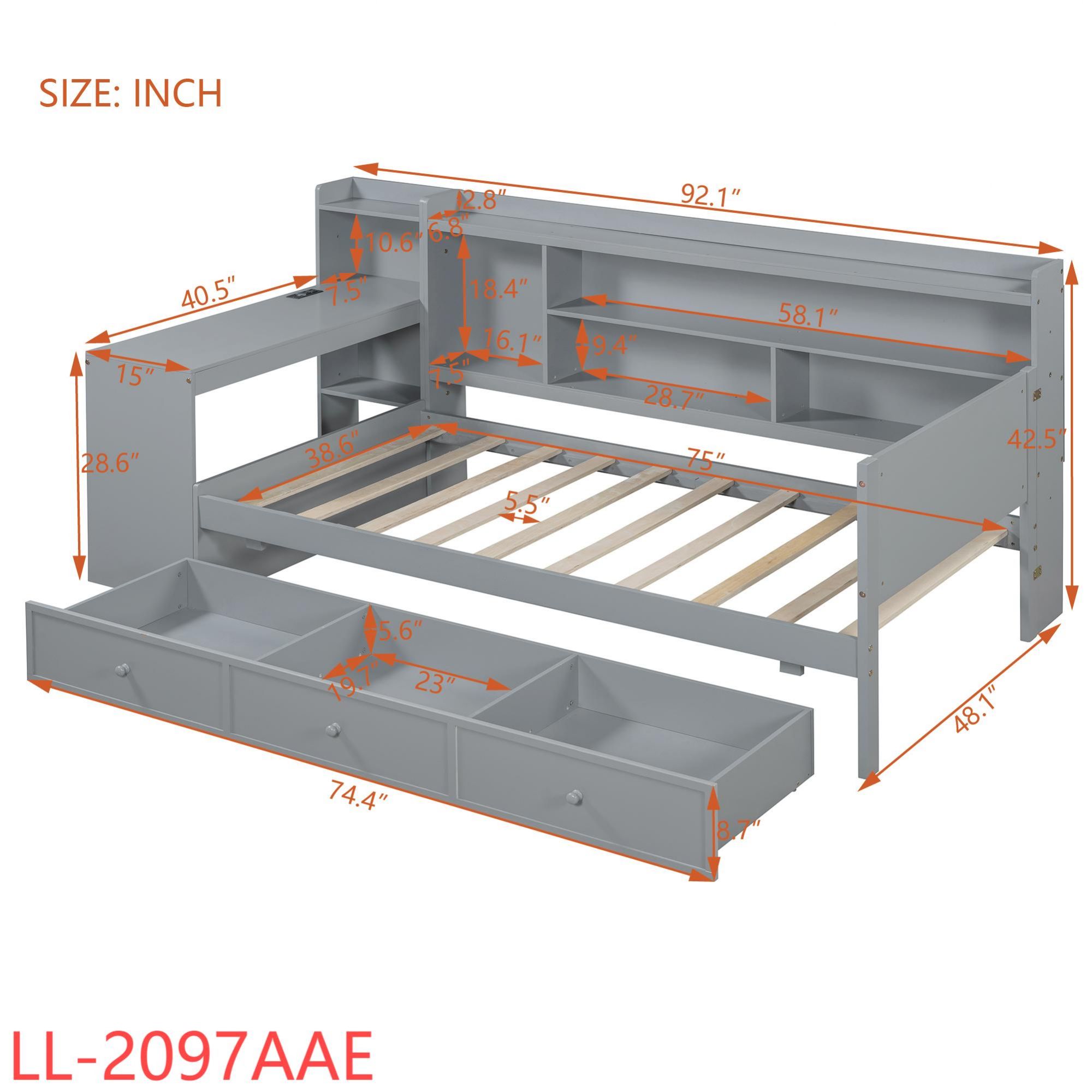 Yiekholo LL-2097AAE beds - View #4