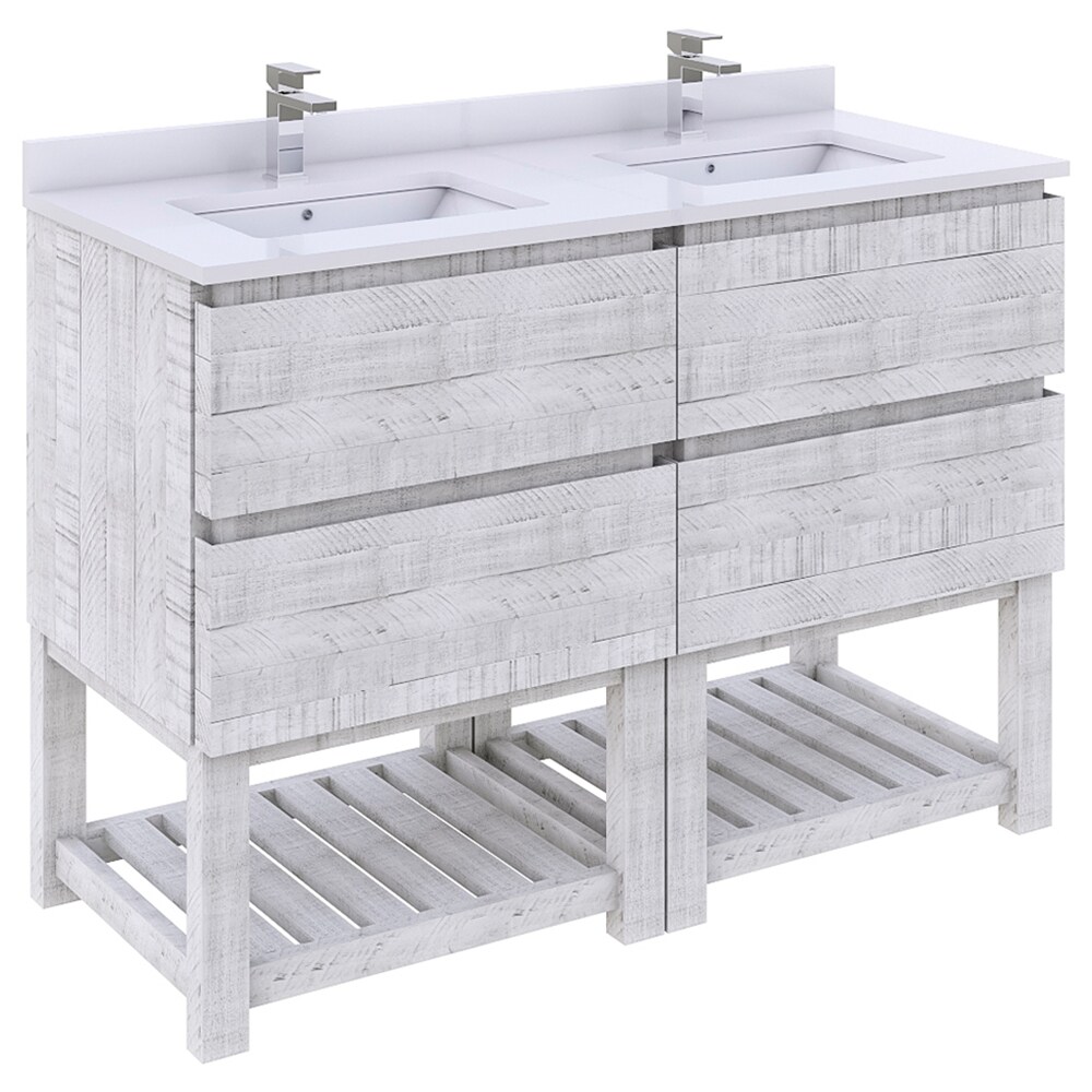 Fresca FCB31-2424RWH-FSCWHU Bath-Vanity-Combo - View #2