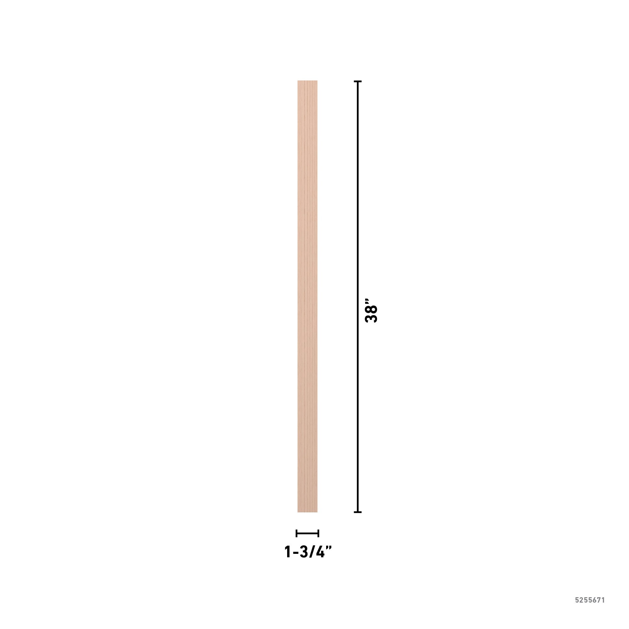 L.J. Smith Stair Systems LJ-5360-M 38 Interior-Stairpart-Balusters - View #4