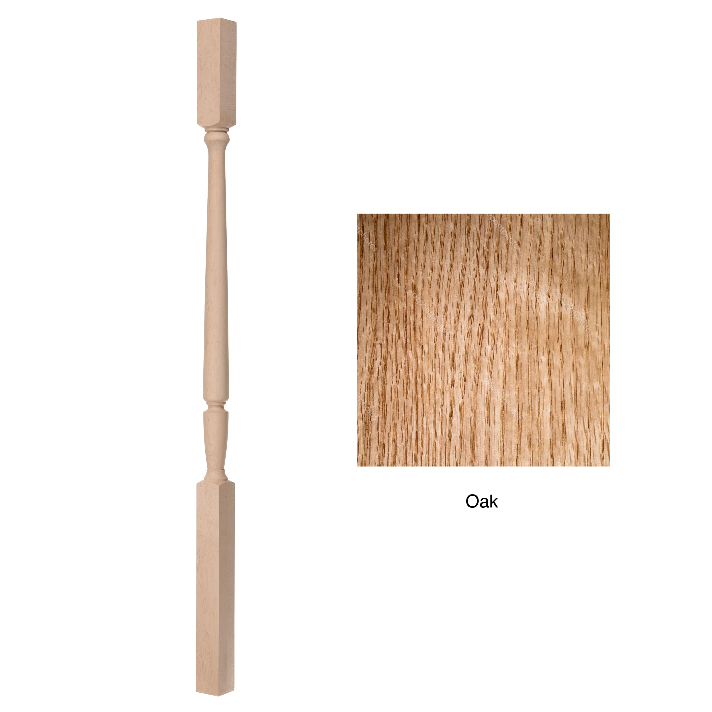 RELIABILT WG2005PL36OAK Interior-Stairpart-Balusters - View #6