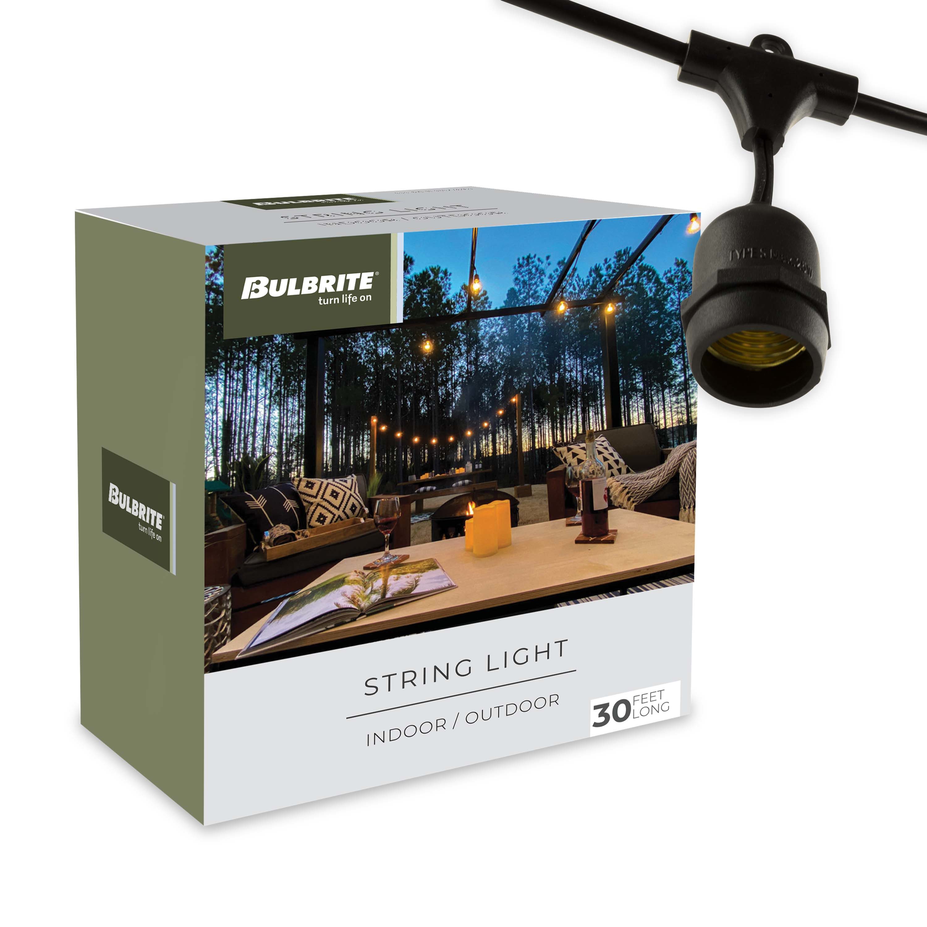 Bulbrite 812300 Patio-String-Lights - View #2