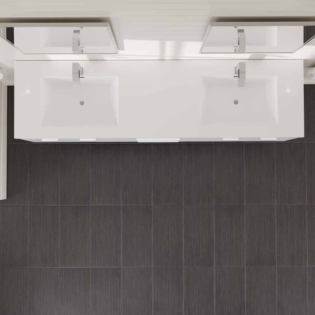 Eviva EVVN1700-8-72WH-WM Bath-Vanity-Combo - View #6