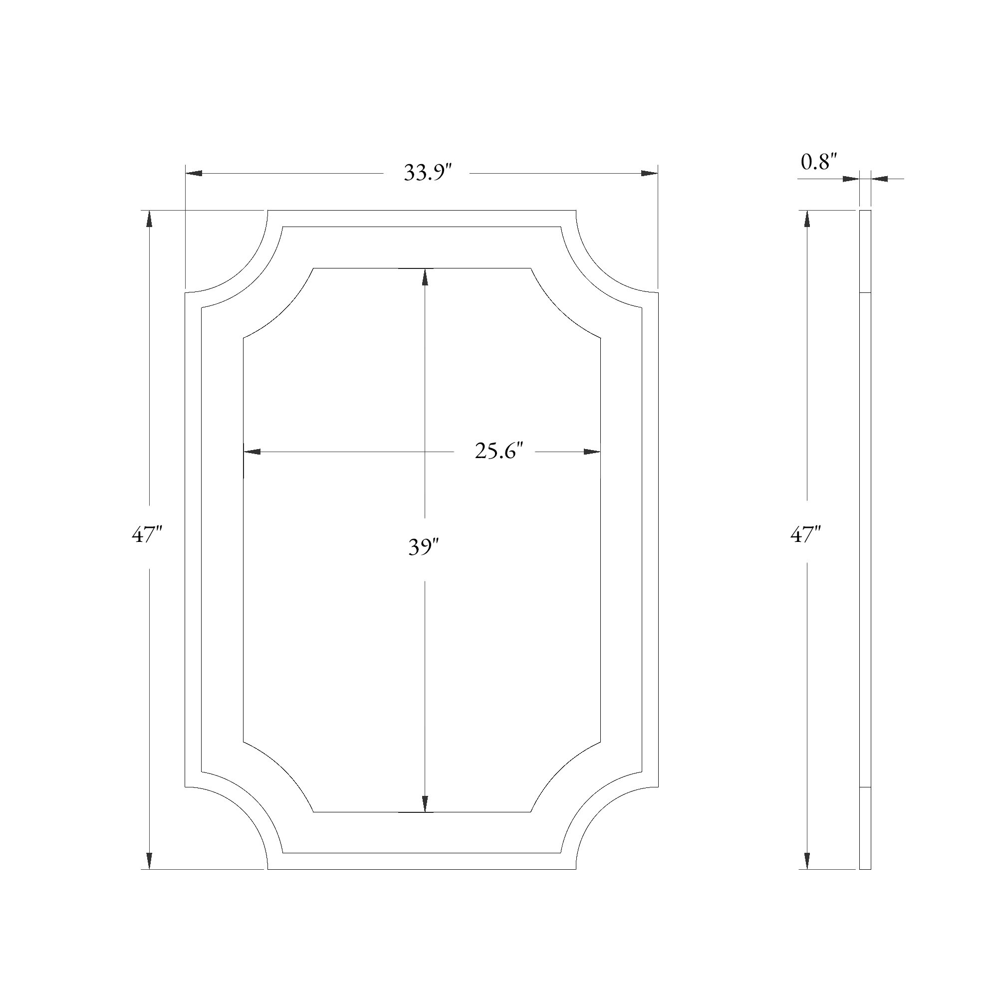 LNC INAIARFU0125F9 Decor-Mirrors - View #7