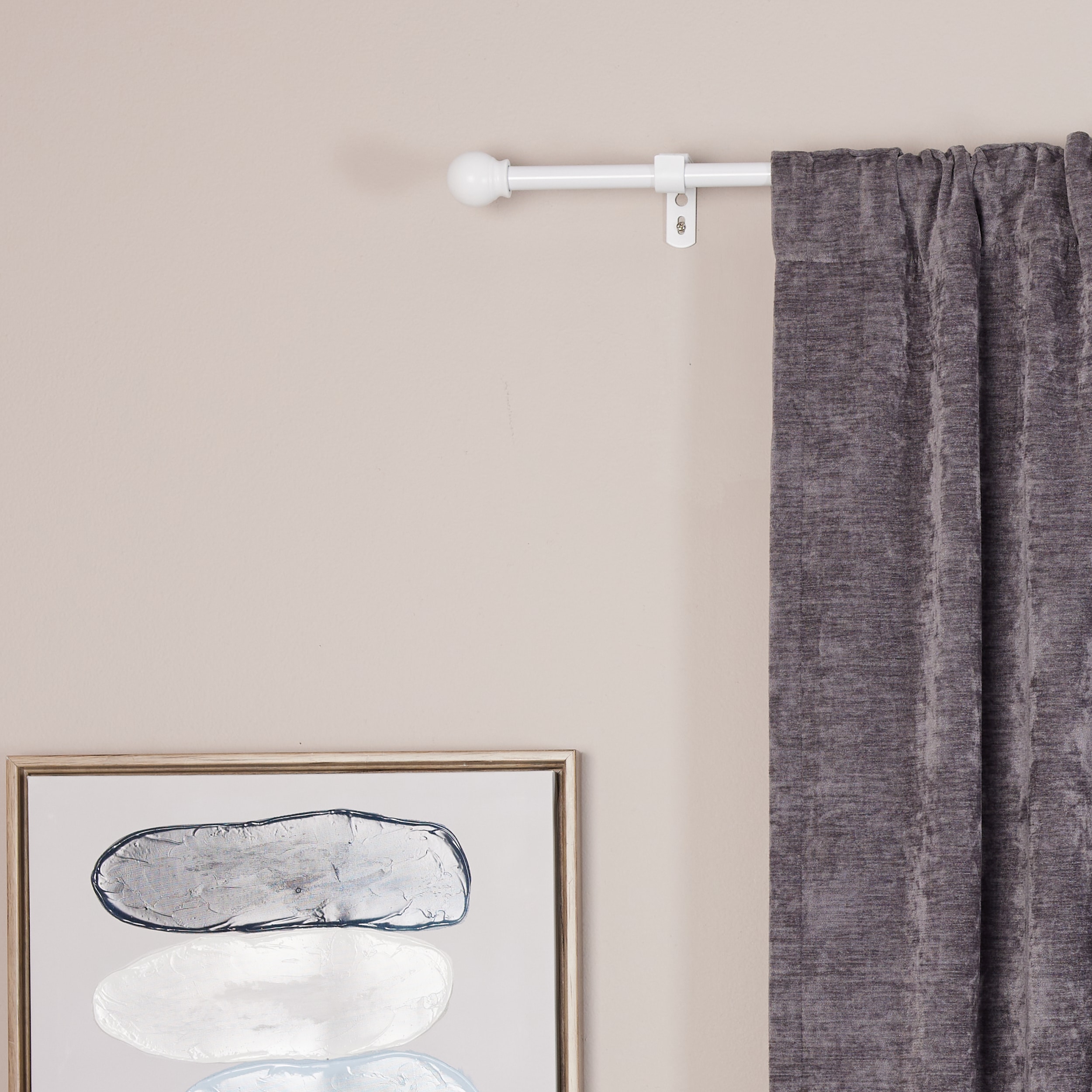 Style Selections FSI 1436E WHTE Curtain-Rods - View #6