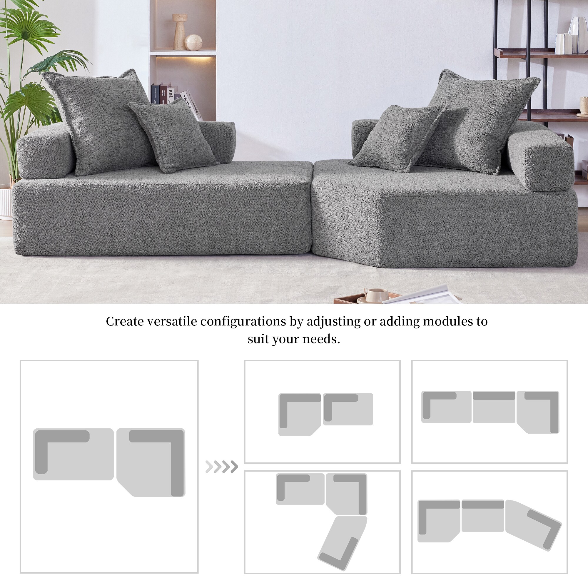ModernLuxe N723S0294E Sofas-Loveseats - View #3