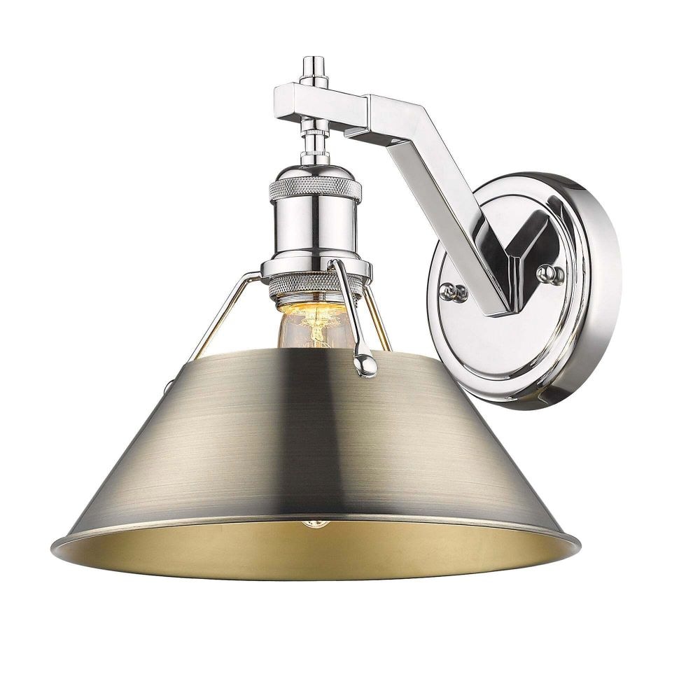 Golden Lighting - Orwell 1 Light Wall Sconce by Golden - 3306-1W
