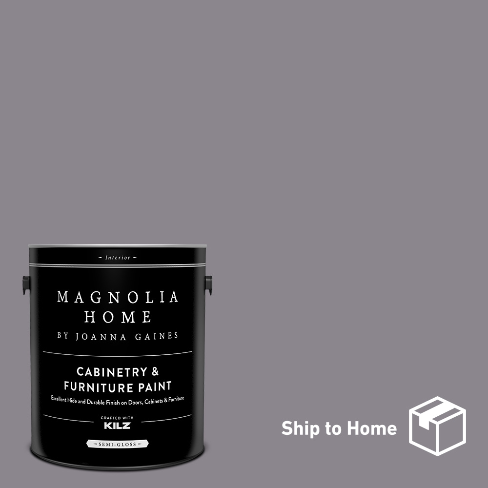 Magnolia Home 15306501  by Joanna Gaines Cabinetry Furniture Paint Semi-gloss Pashmina Plum Enamel ( 1-gallon )