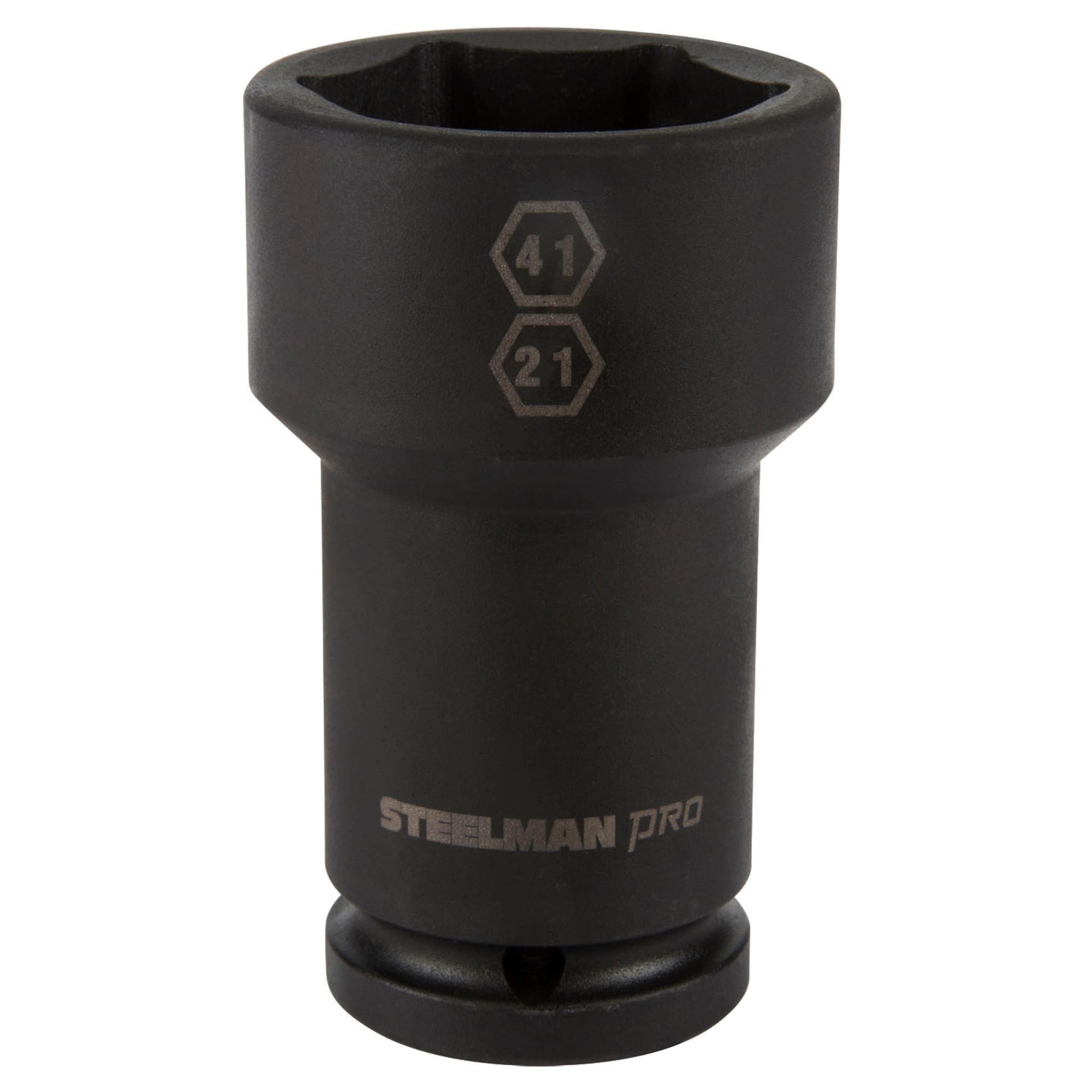 STEELMAN 79330 Metric 3/4-in Drive 21Mm;41Mm Budd Wheel 4-point;6-point Impact Socket