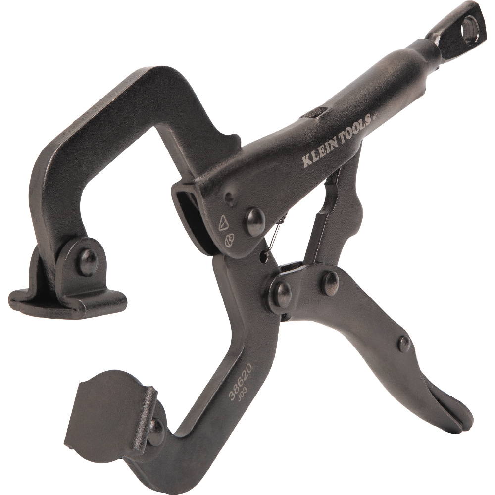 Klein Tools 6-in Universal Locking Pliers Swivel Tips in Black | 38620