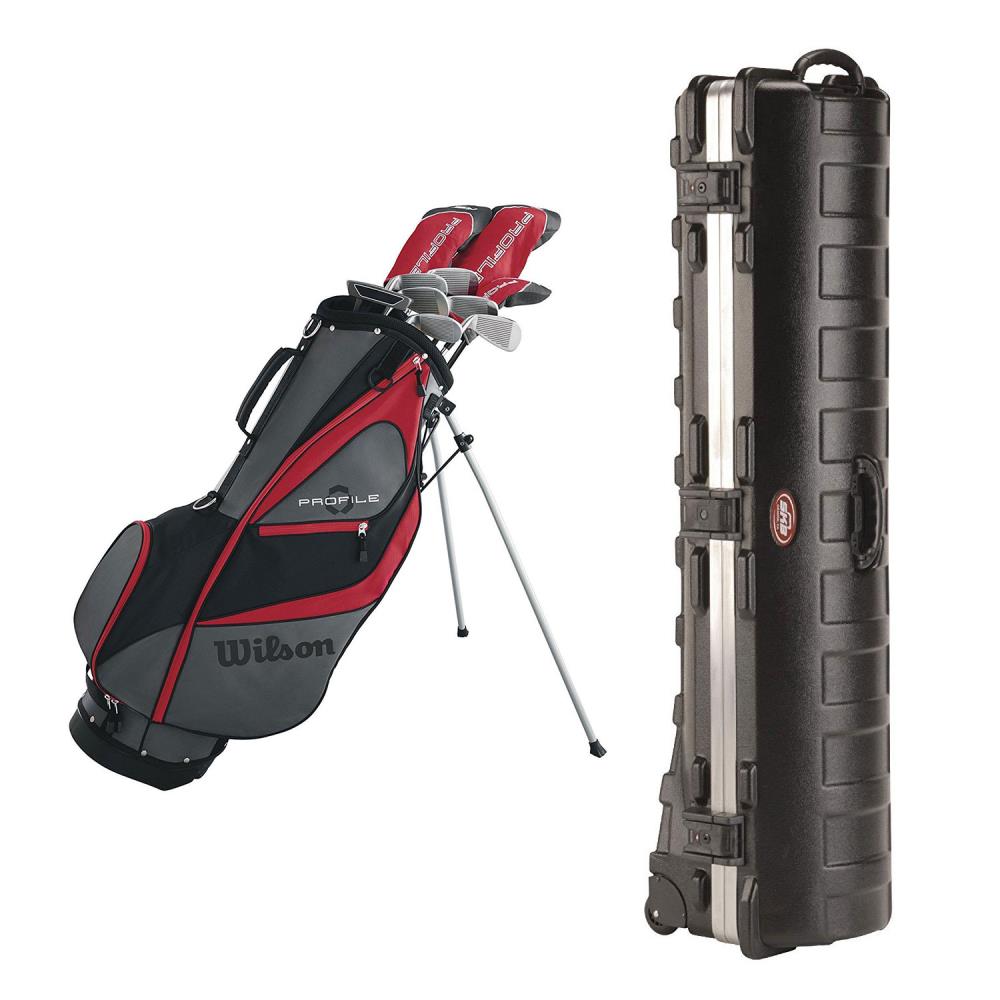 academisch uitlaat proza Wilson Wilson Profile XD Men's Golf Club Set and SKB Cases Hard Plastic  Travel Case in the Golf Clubs & Golf Club Sets department at Lowes.com