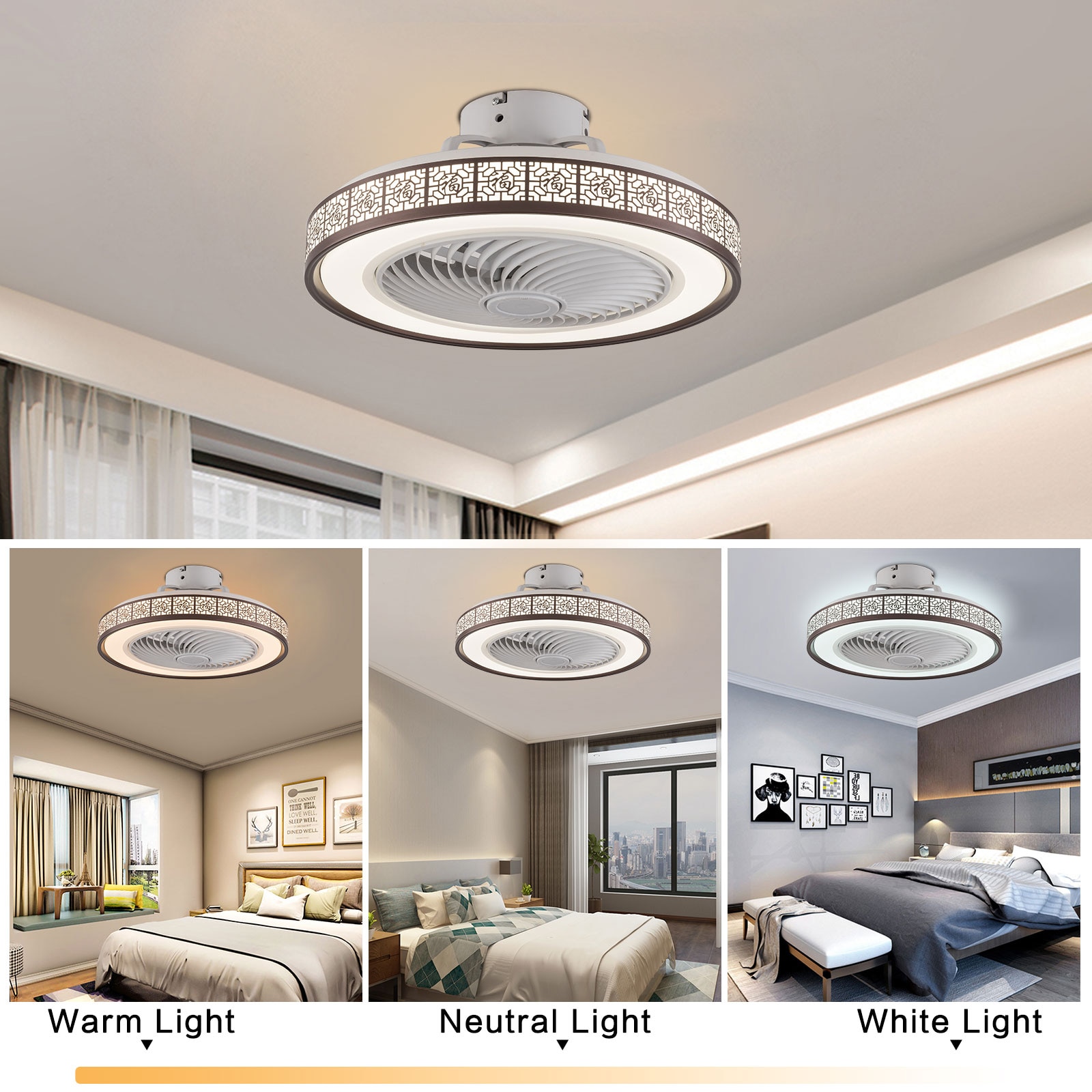 Oukaning HG-HCXLST-4661-US Ceiling-Fans - View #3