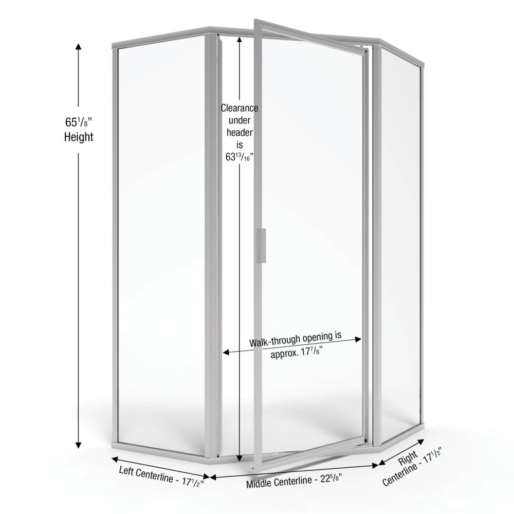 Basco DLXH60A1765OBSV Shower-Doors - View #2