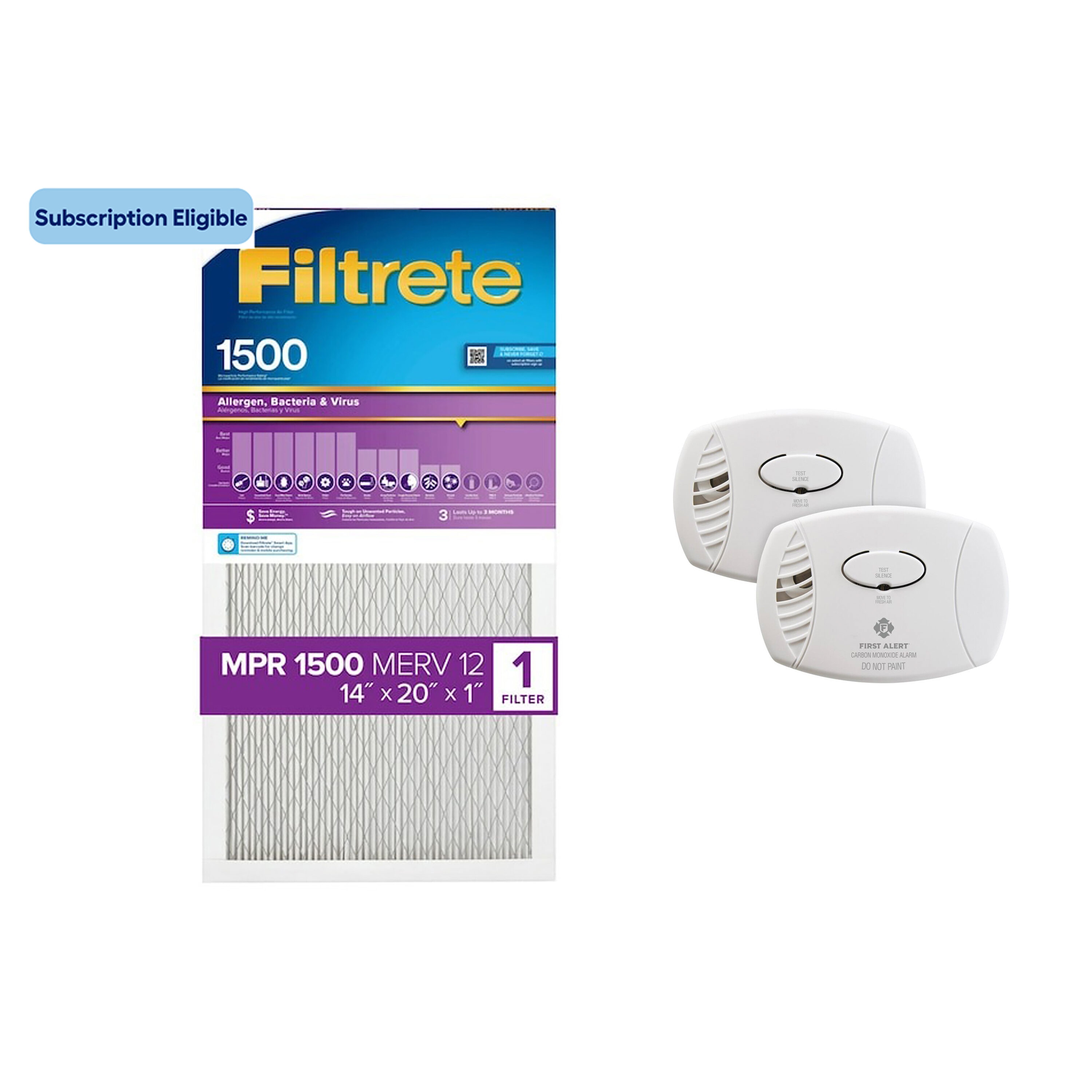 First Alert 2-Pack Plug-in Carbon Monoxide Detector in the Carbon Monoxide  Detectors department at