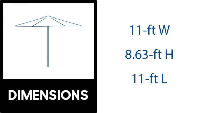 allen + roth URM819003J-G Umbrellas-2 - View #10