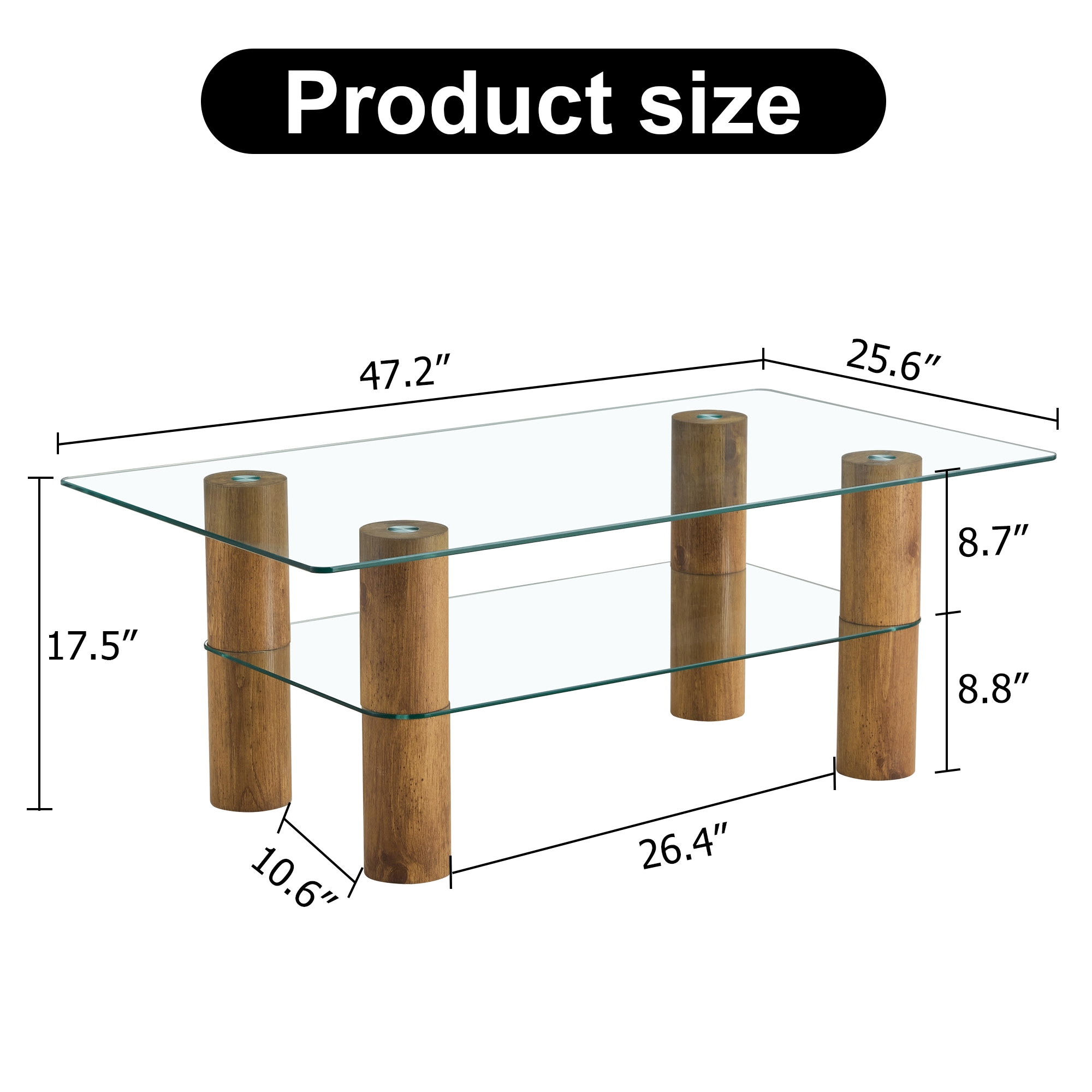 Maocao Hoom JLP149102 Coffee-Tables - View #4