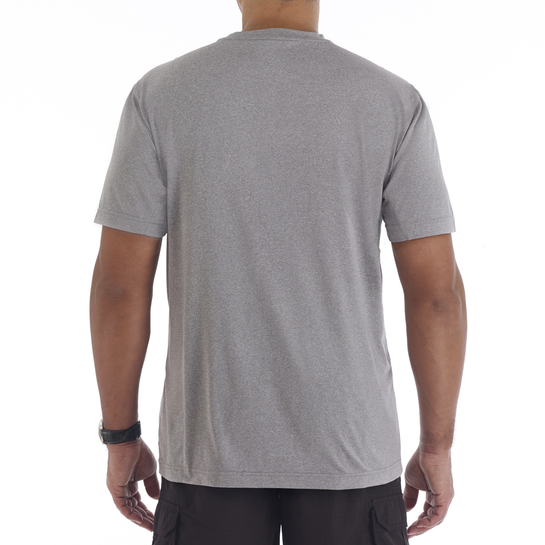 Smith's Workwear SPPT601-HTRGR-L Tops-Shirts - View #3