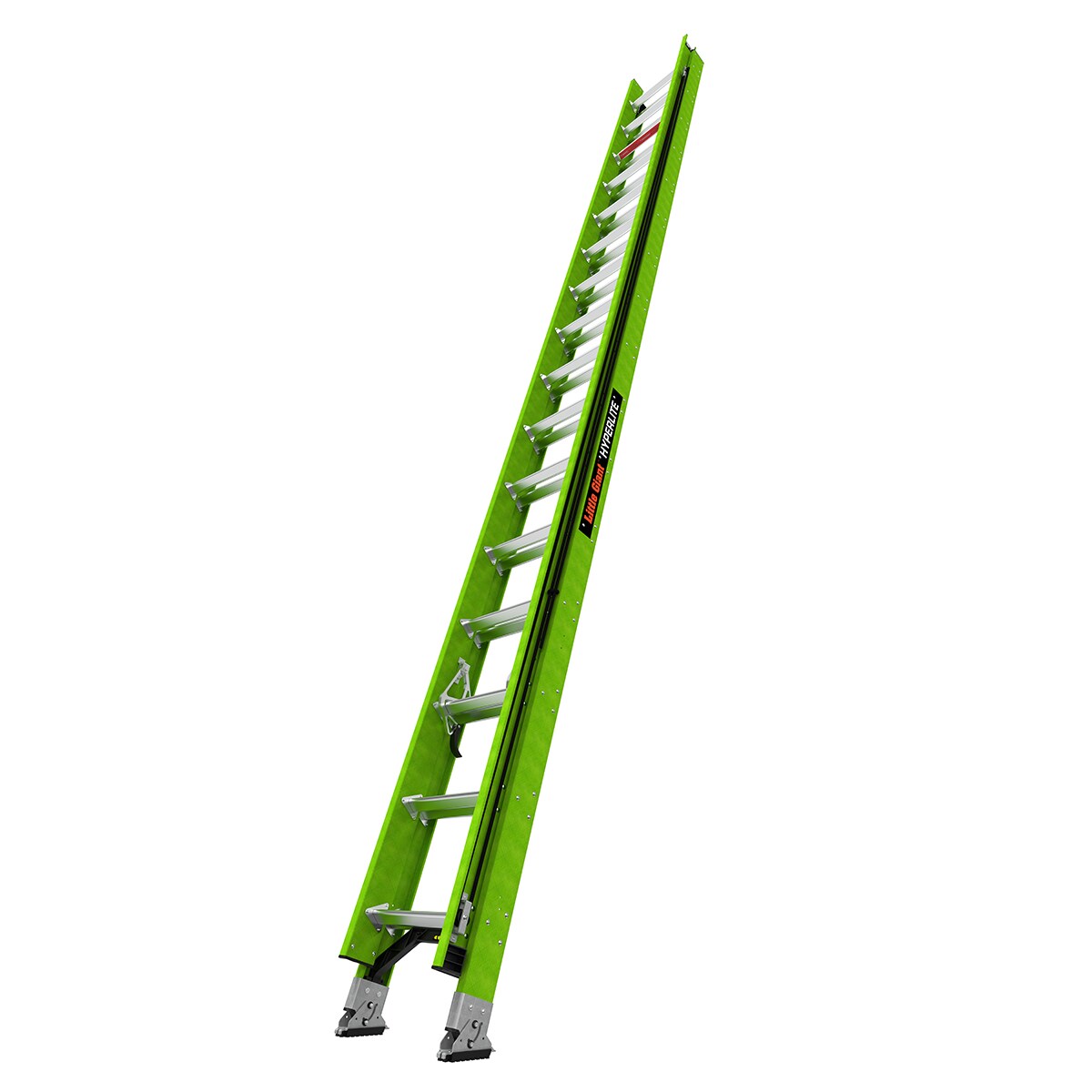 Little Giant Ladders HyperLite M32 32-ft ( 31.2-ft Reach Height ) Fiberglass Type 1A - 300 lbs. Load Capacity Telescoping Extension ladder Extension Ladder