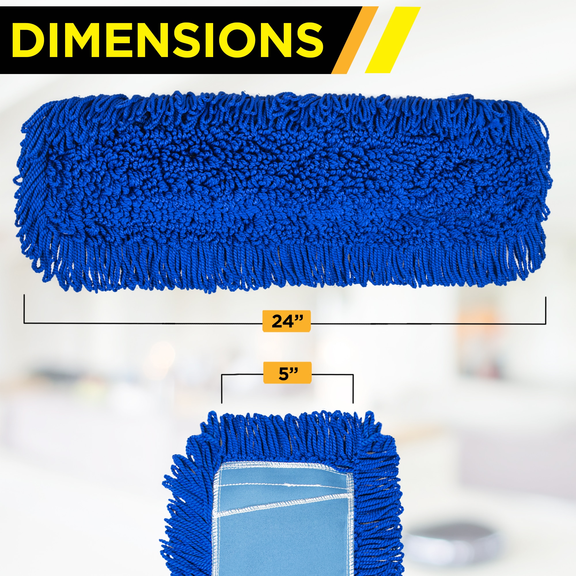 Gritt Commercial 182-24-12PKGRI Dust-Mops - View #5