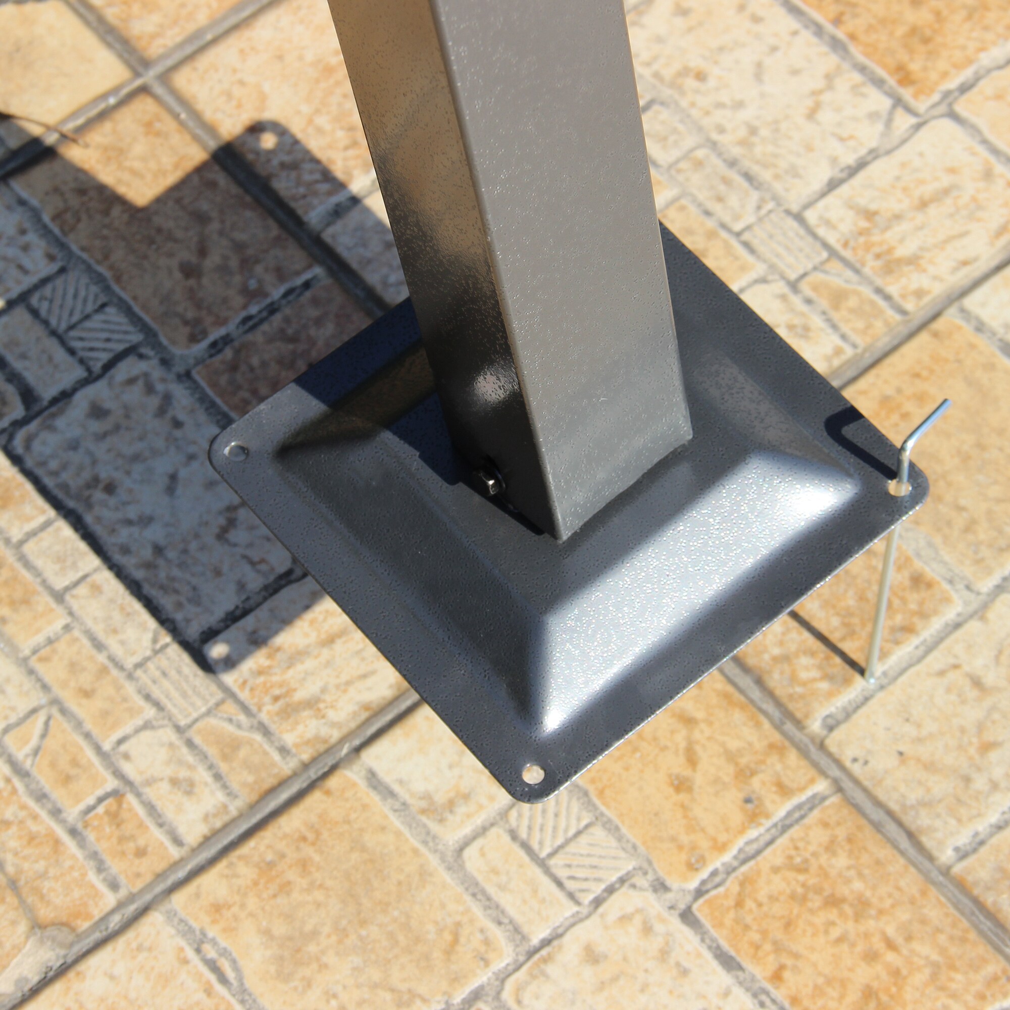 Outsunny 84C-092GY Wood-Resin-Gazebos - View #5