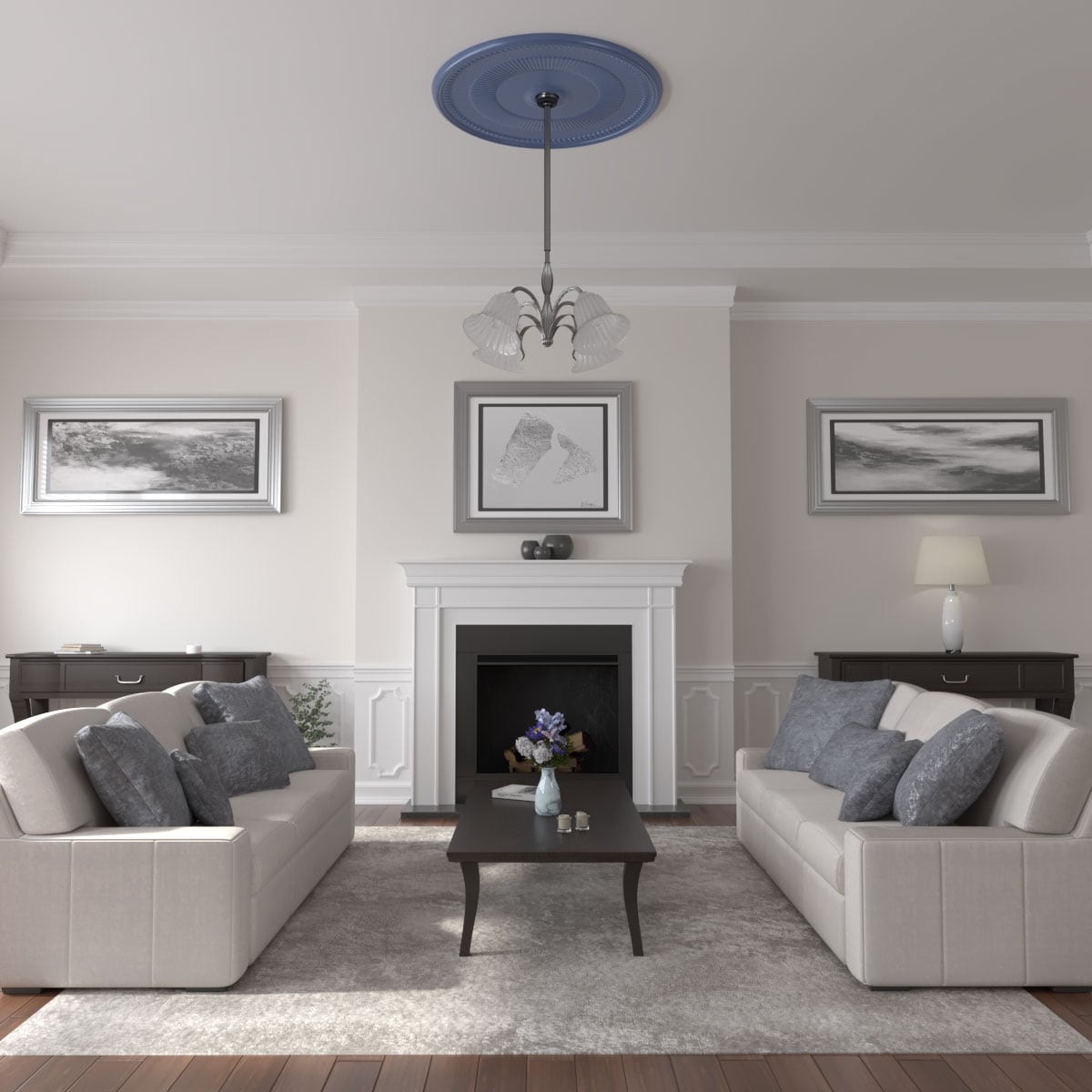 Ekena Millwork CM51NEAMF Ceiling-Medallions - View #4